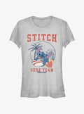 Lilo Stitch Surf Team Hawaii Girls T Shirt T Shirt Premium Print Daily Wear