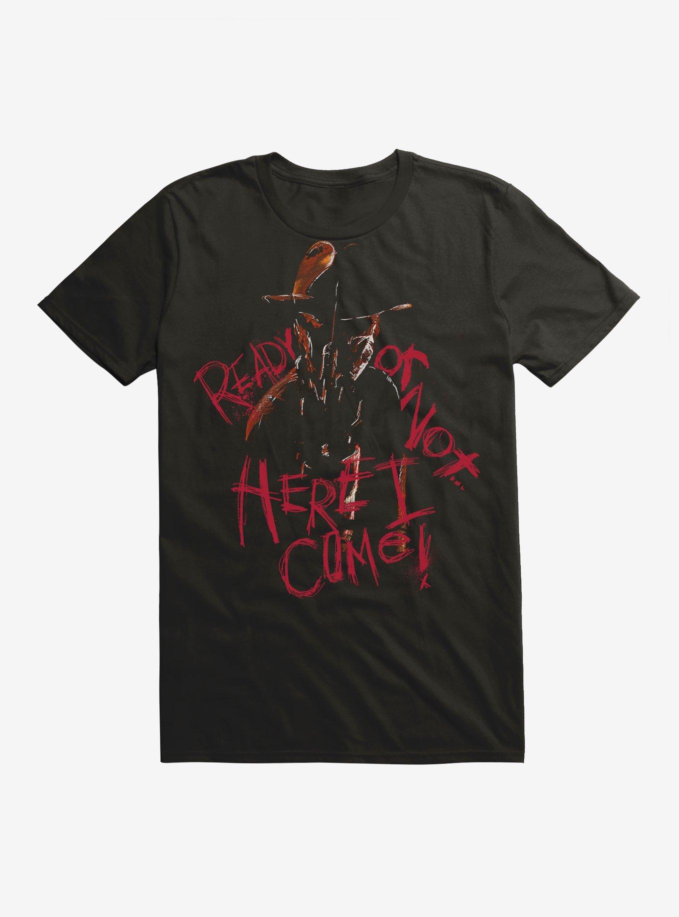 A On Elm Street Ready Or Not Freddy T Shirt T Shirt Viral TikTok Gift Ready