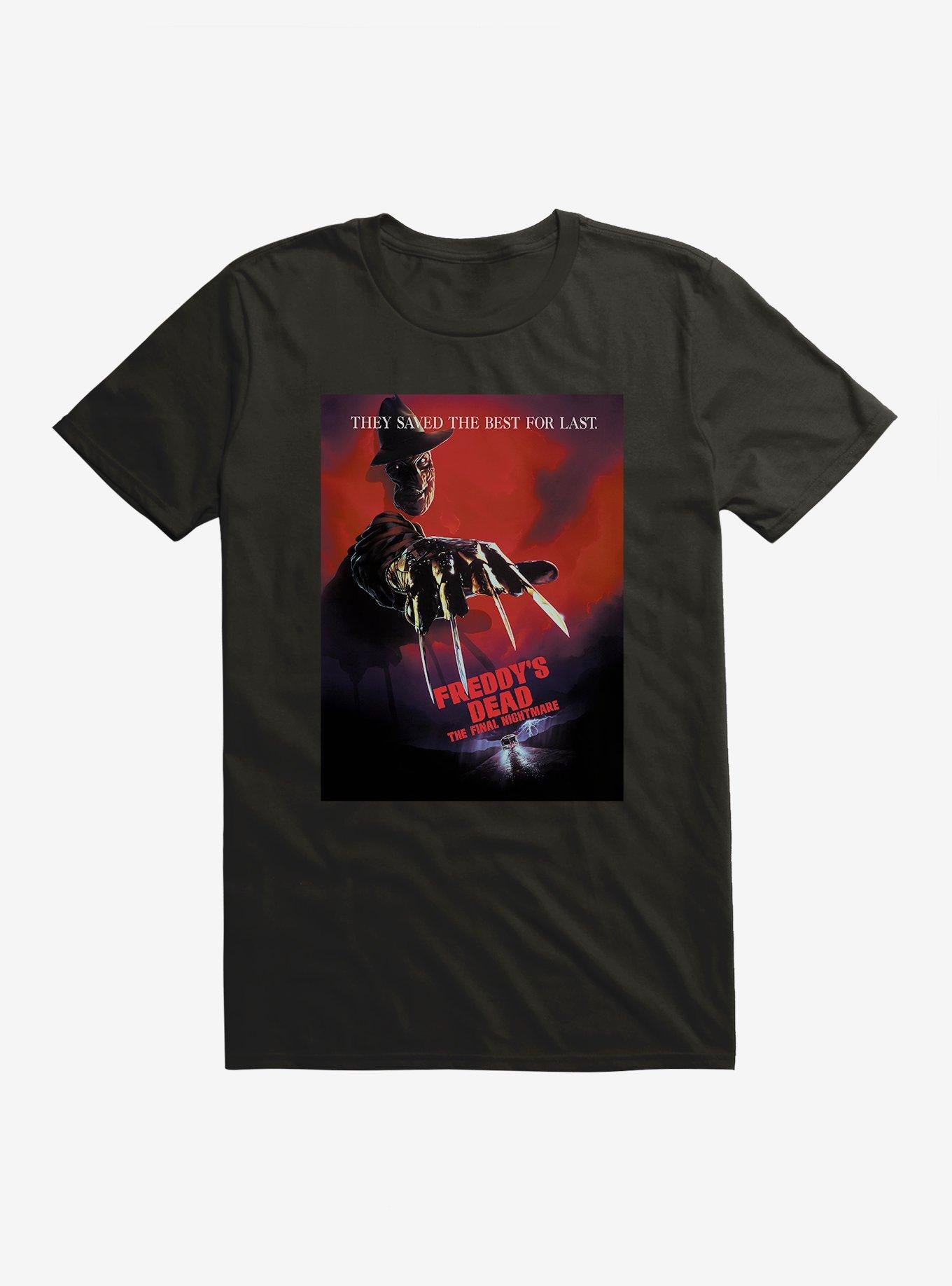 A On Elm Street Freddy s Dead Poster T Shirt T Shirt Viral TikTok Gift Ready