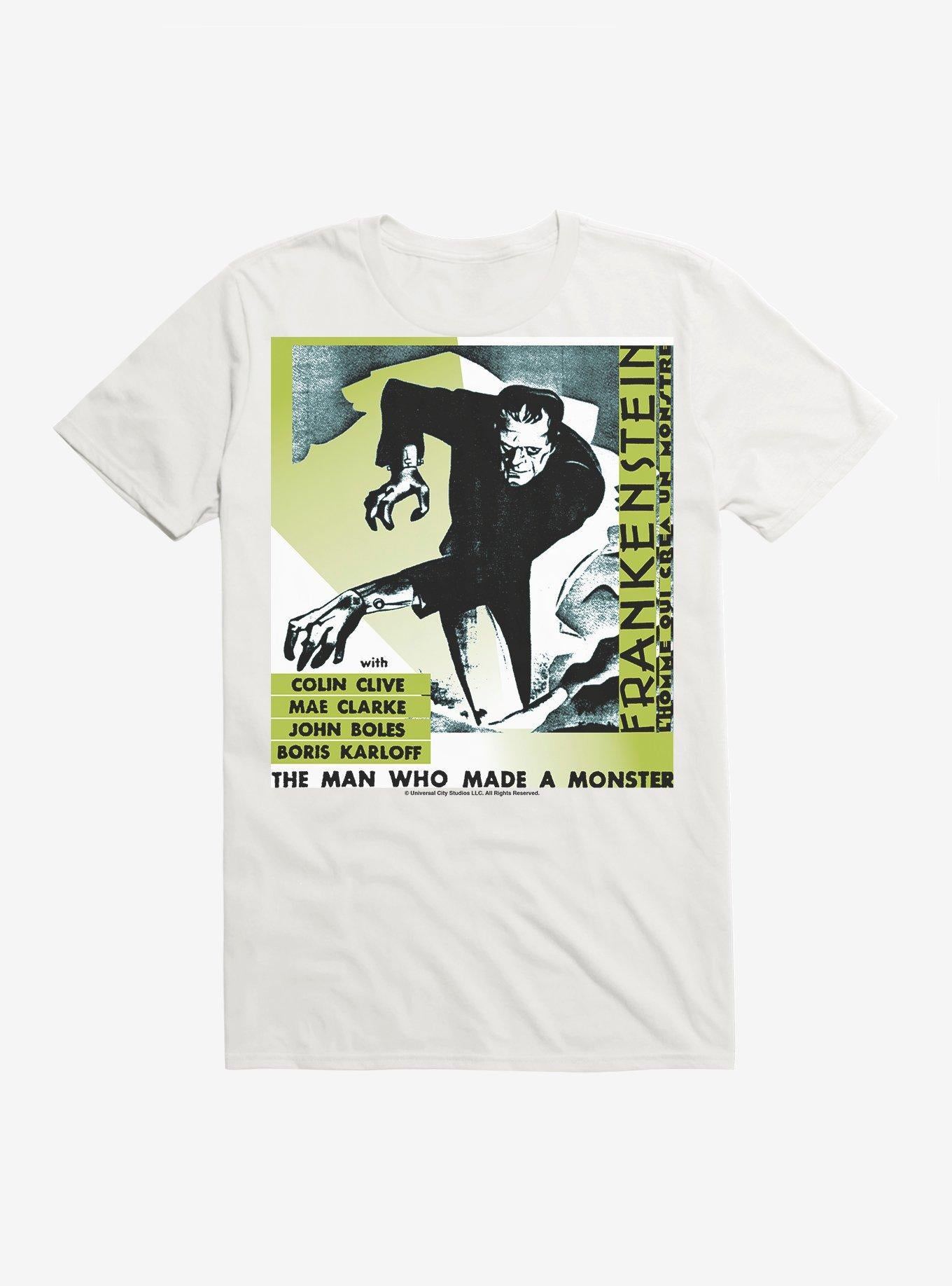 Frankenstein The Who Made A Monster T Shirt T Shirt Viral TikTok Urban Look