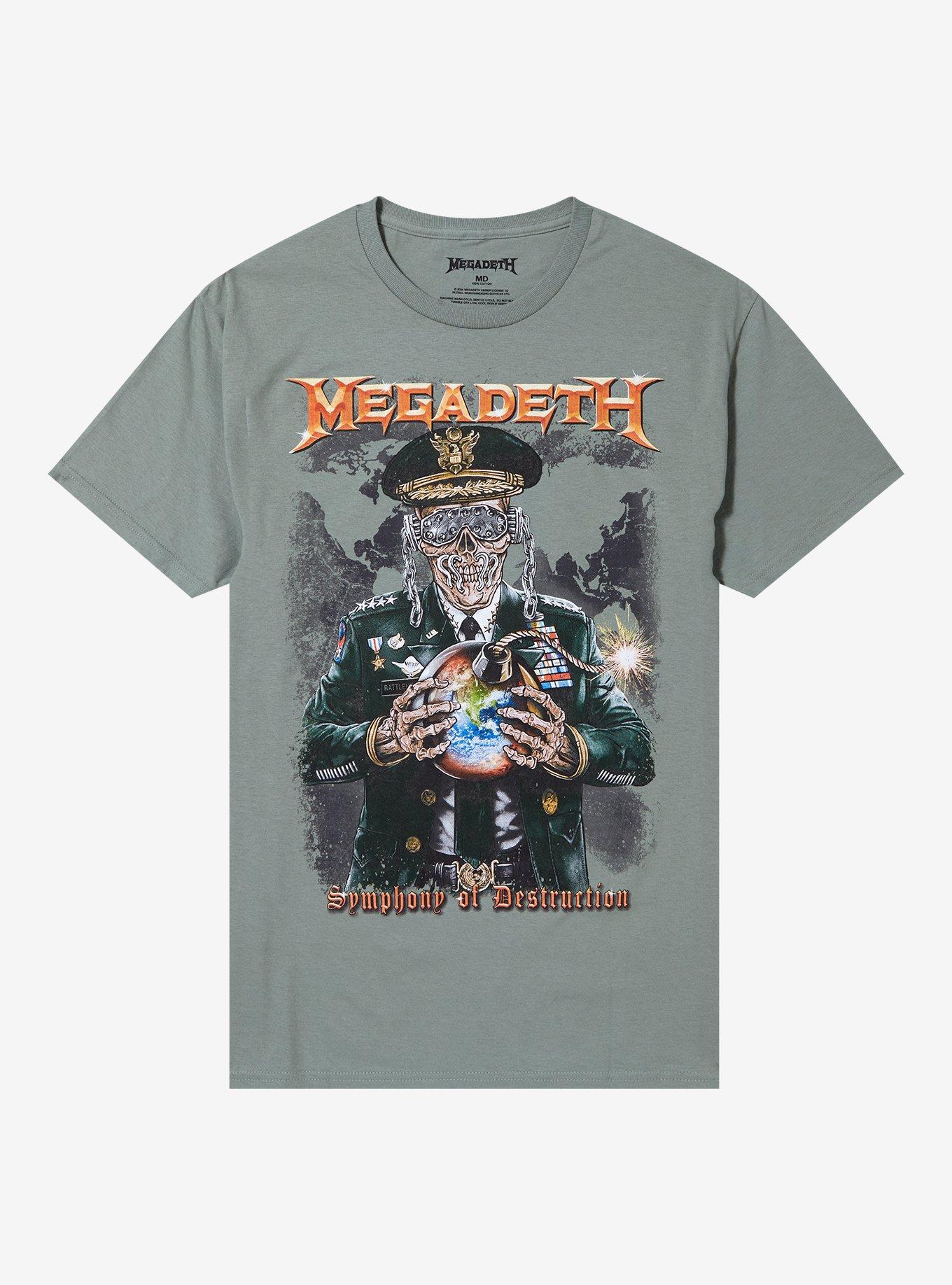 Megadeth Symphony Of Destruction Earth Bomb T Shirt T Shirt Everyday Use