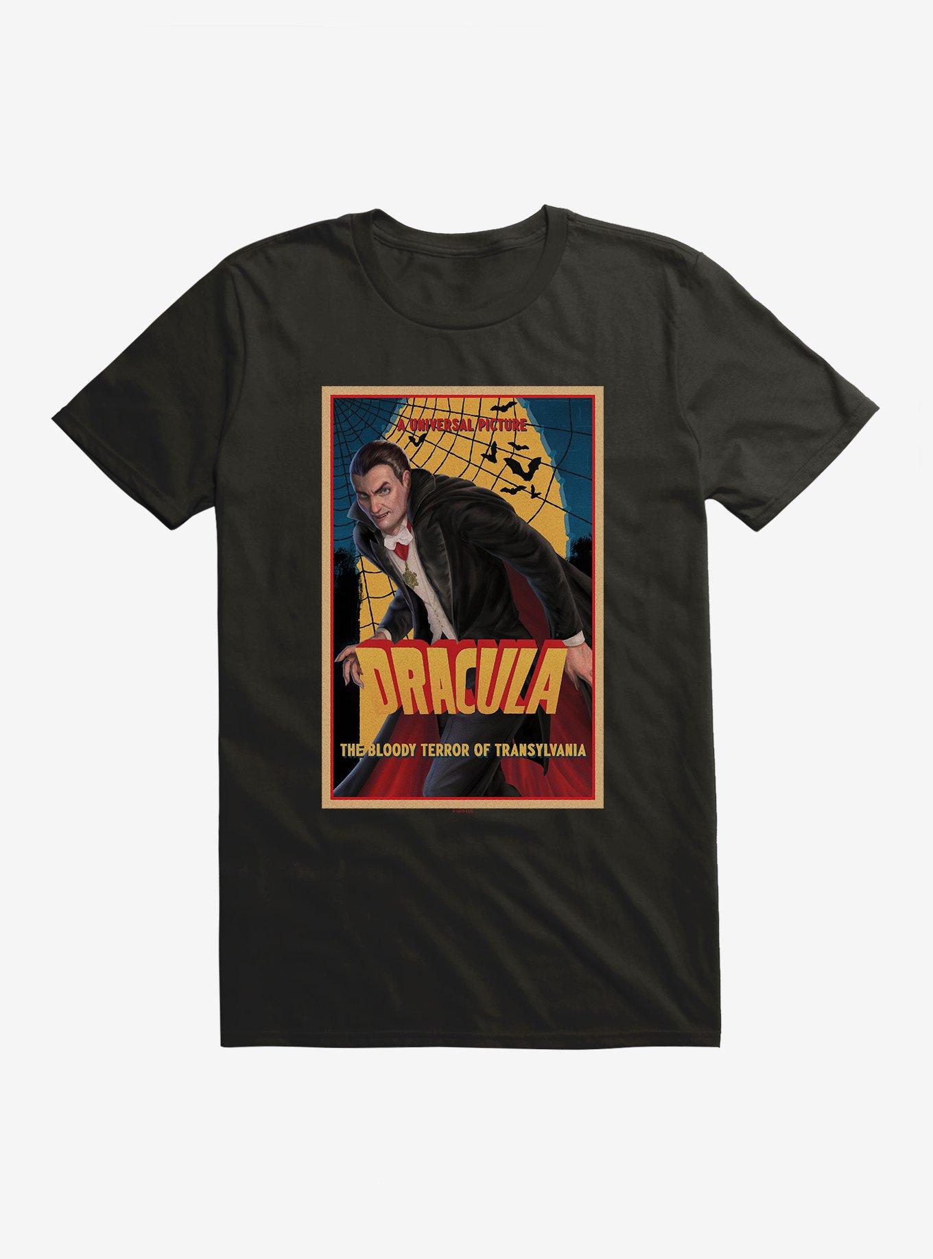 Universal Monsters Dracula Bloody Terror Transylvania T Shirt T Shirt Viral TikTok Gift Ready