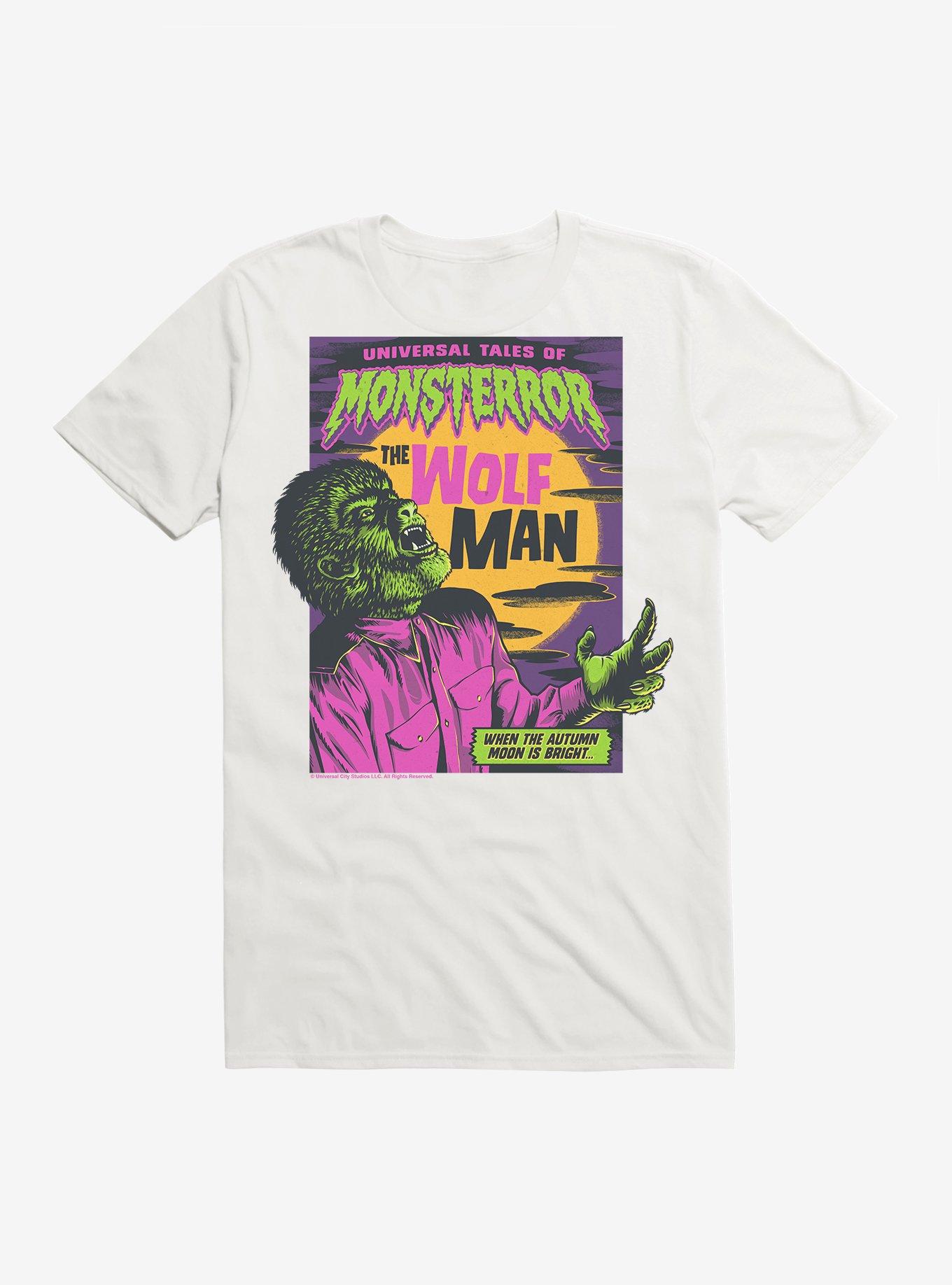 The Wolf Man Monsterror T Shirt T Shirt Viral TikTok Daily Wear