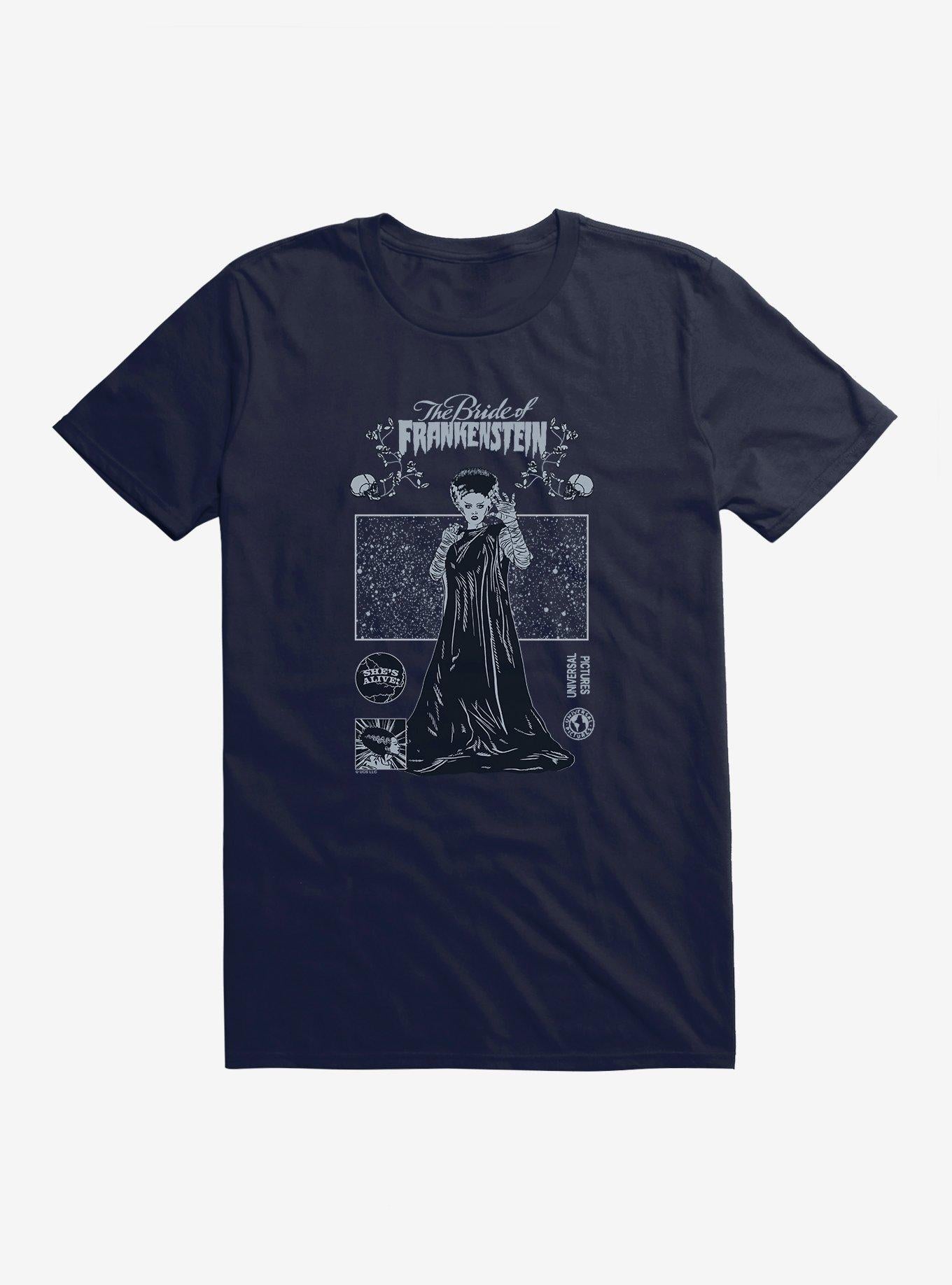 Bride Of Frankenstein Shockingly Terrifying T Shirt T Shirt Premium Print Daily Wear