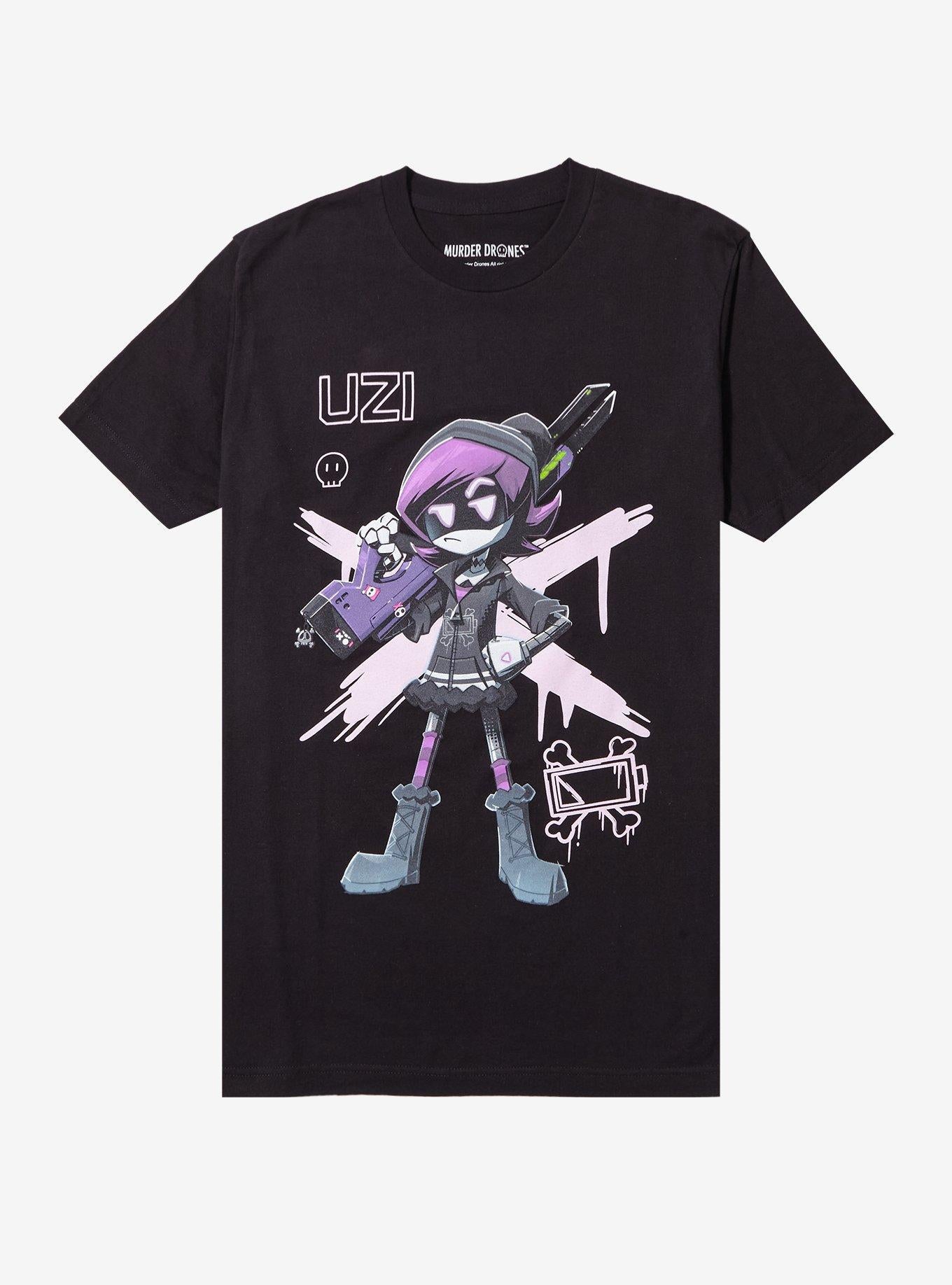 Murder Drones Uzi T Shirt T Shirt Viral TikTok Graphic Style