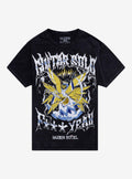 Hazbin Hotel Guitar Solo Adam Mineral Wash T Shirt T Shirt Streetwear Style Graphic Style