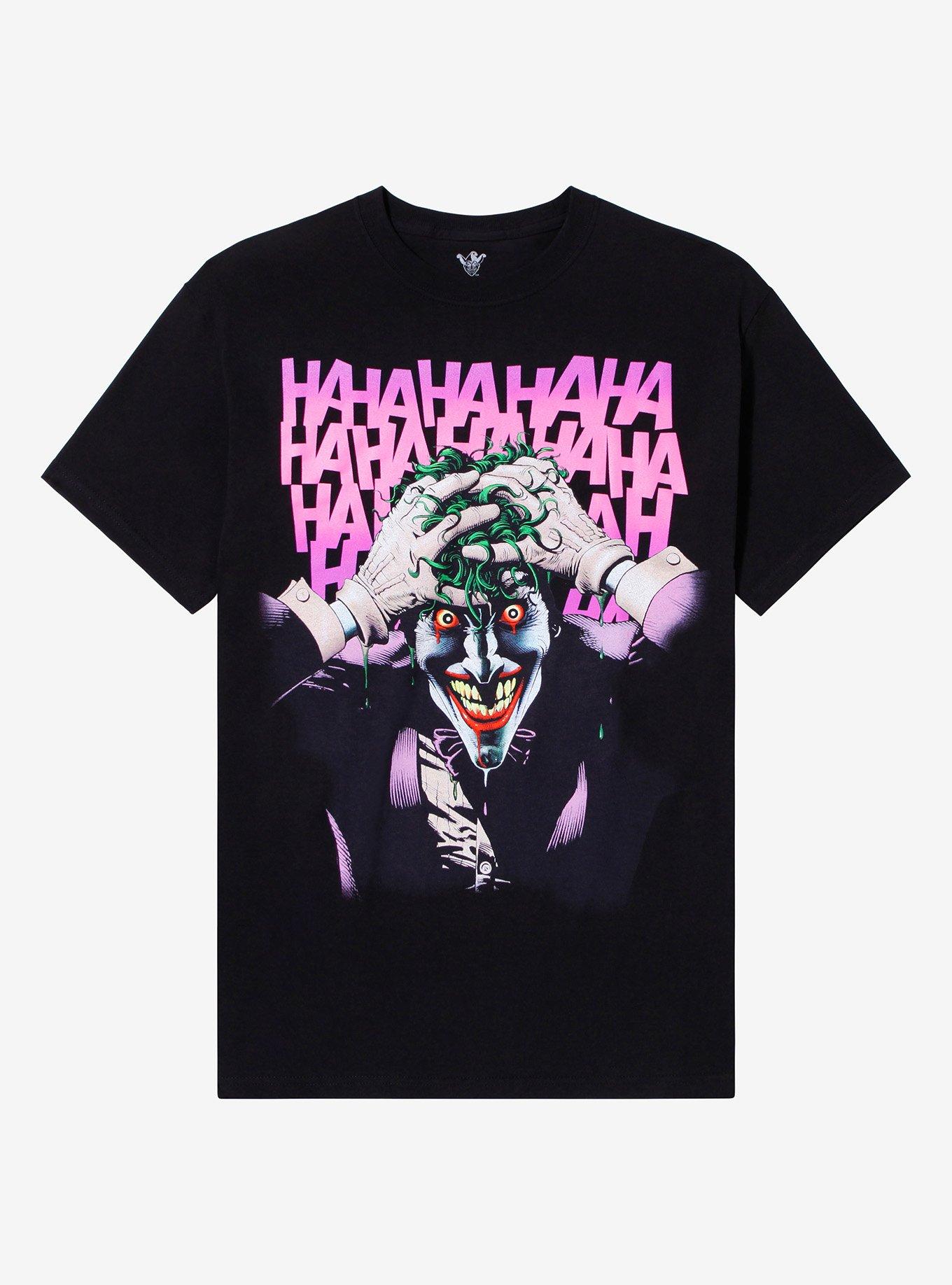 Comics The Joker Hahaha T Shirt T Shirt High Search Demand Gift Ready
