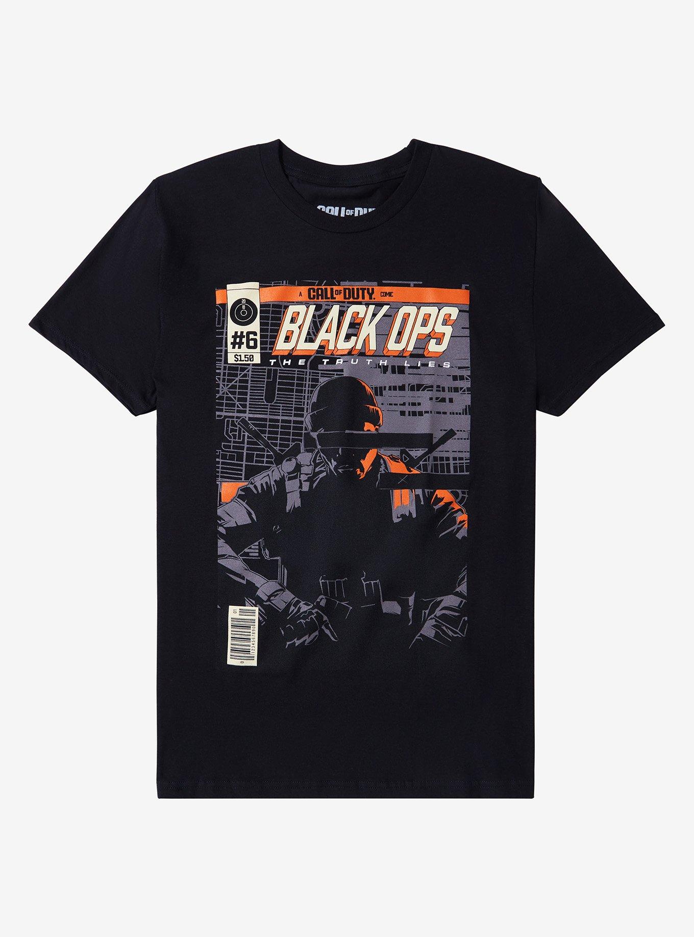 Call Of Duty Black Ops 6 The Truth Lies Comic T Shirt T Shirt Premium Print