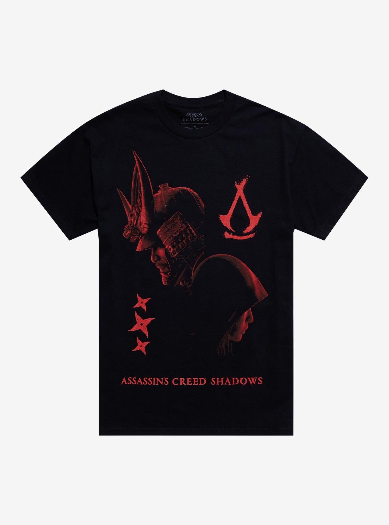 Assassin s Creed Shadows Two T Shirt T Shirt Comfort Fit Gamer Style