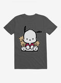 Pochacco Sitting With Friends T Shirt T Shirt Streetwear Style Modern Aesthetic