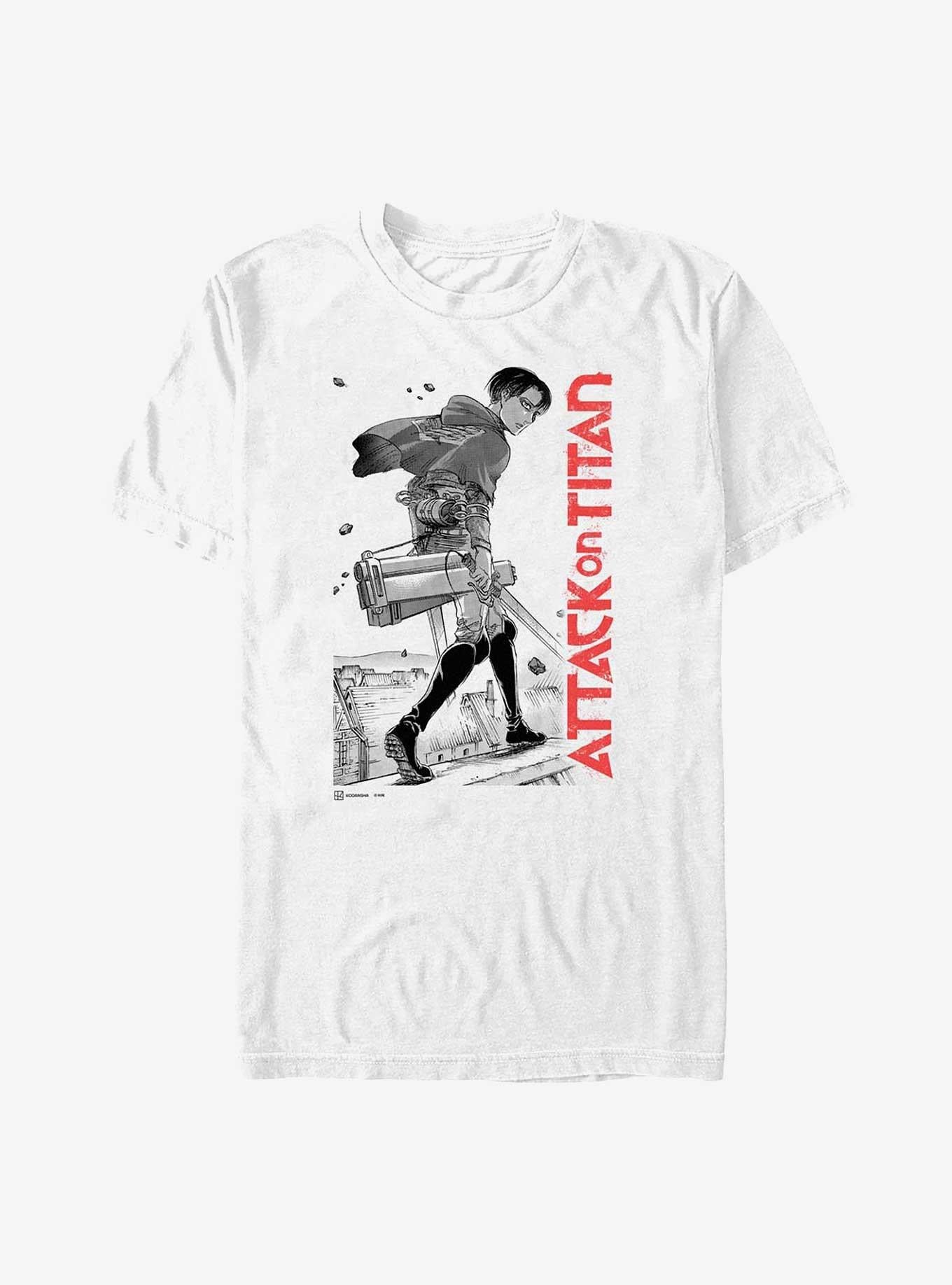Attack on Titan Levi Manga Extra Soft T Shirt T Shirt Viral TikTok Urban Look