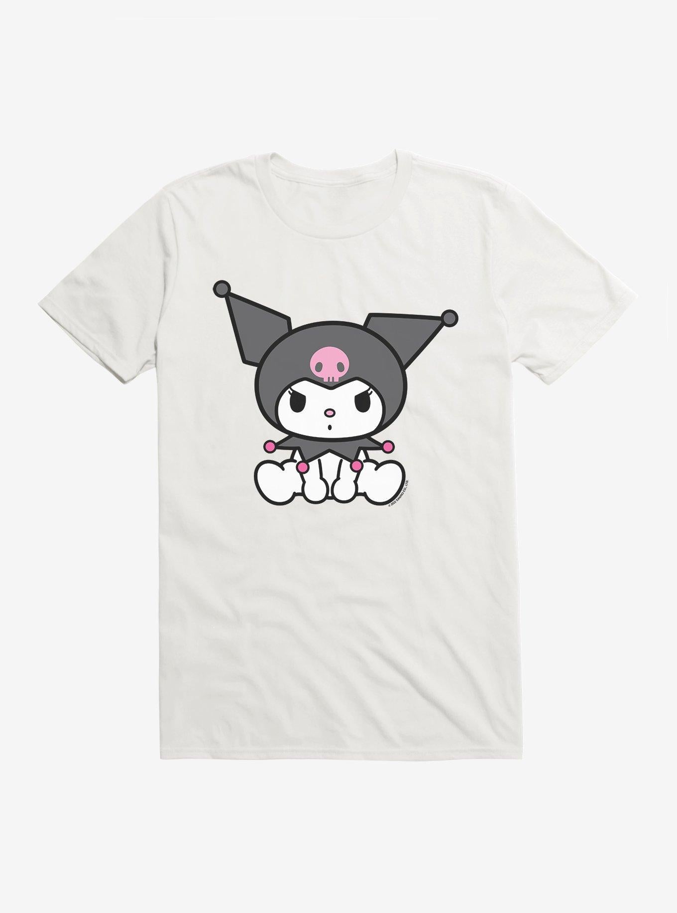 Kuromi Sitting T Shirt T Shirt Viral TikTok Daily Wear