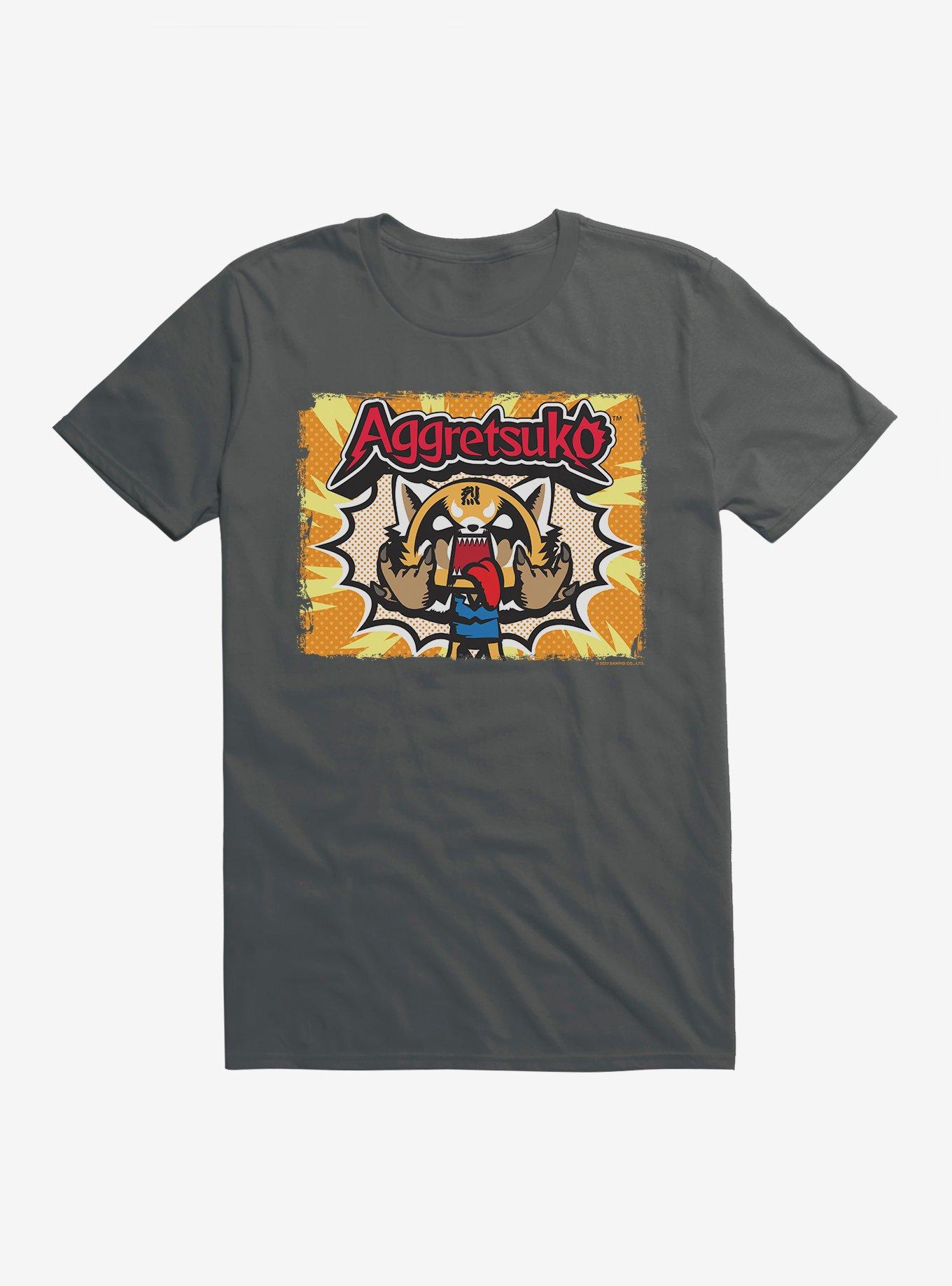 Aggretsuko Metal Horns T Shirt T Shirt High Search Demand Modern Aesthetic