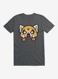 Aggretsuko Metal Rock Roll T Shirt T Shirt Comfort Fit Daily Wear