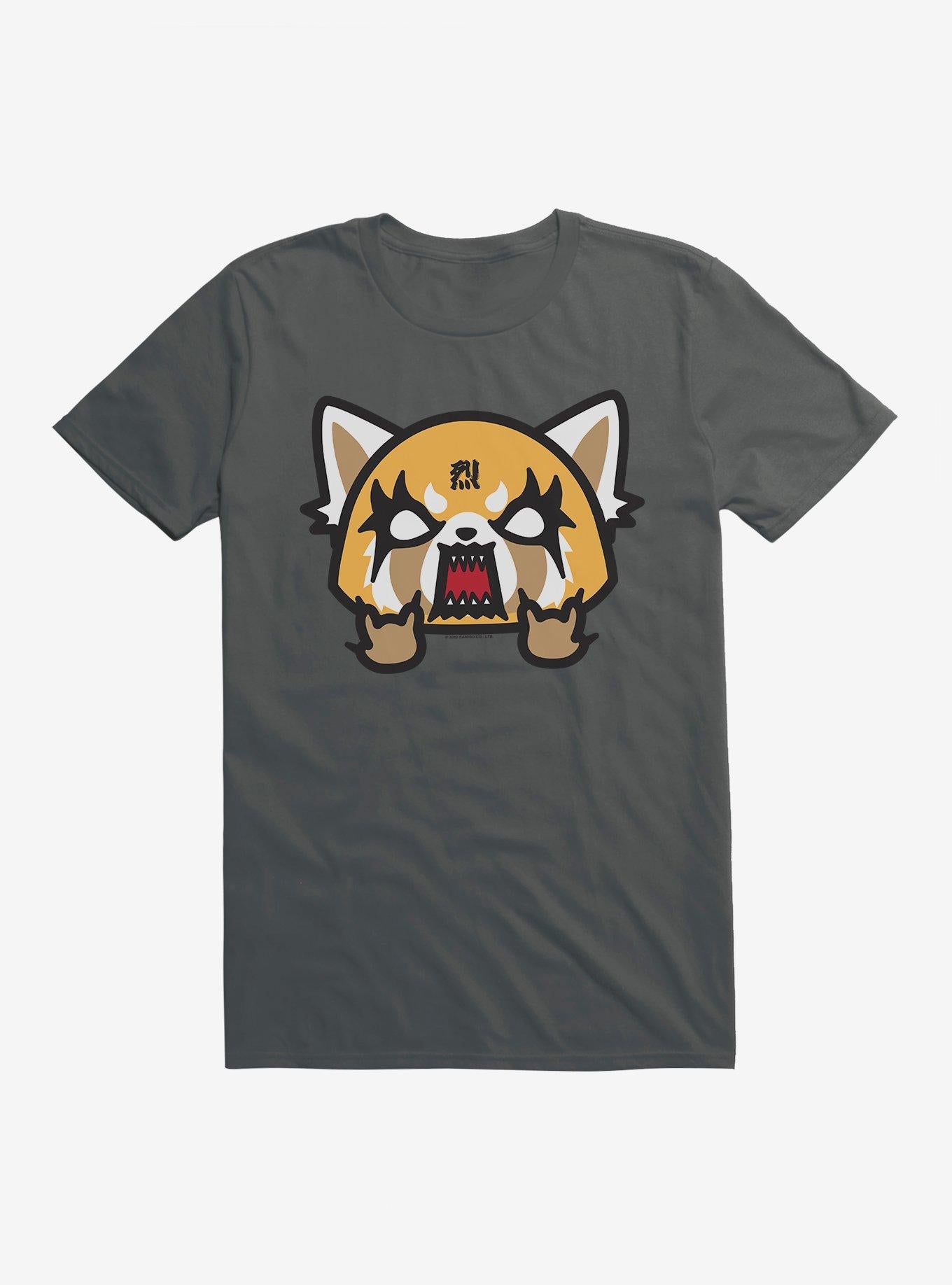 Aggretsuko Metal Rock Roll T Shirt T Shirt Comfort Fit Daily Wear