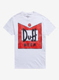 The Simpsons Duff Beer T Shirt T Shirt High Search Demand Bold Graphic