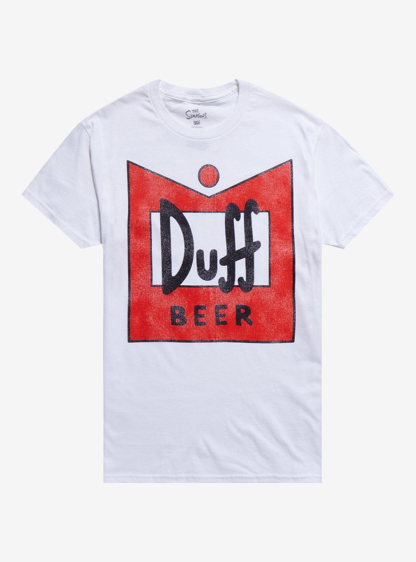 The Simpsons Duff Beer T Shirt T Shirt High Search Demand Bold Graphic