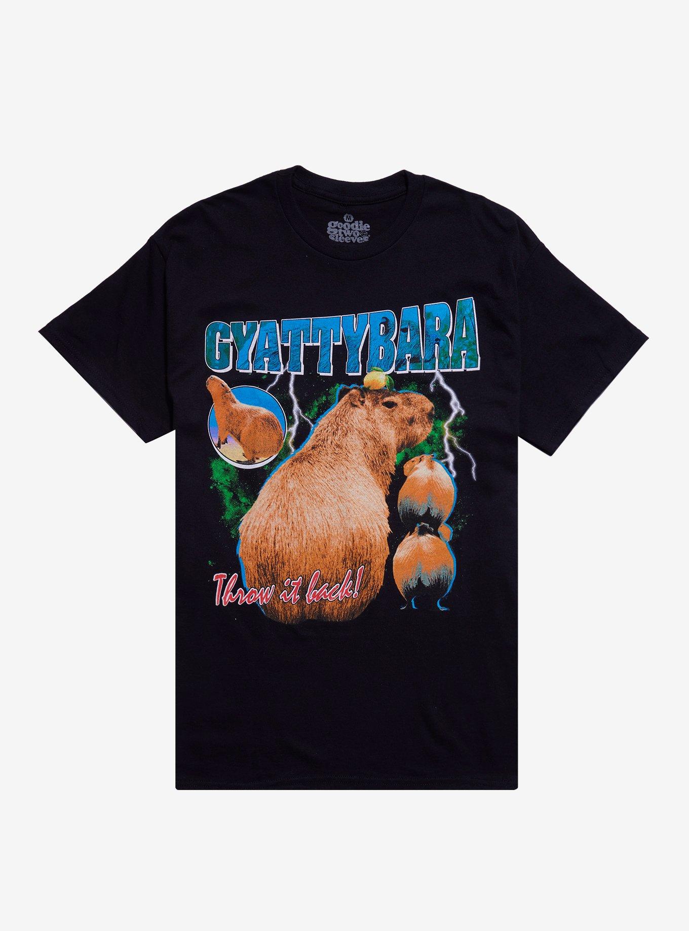Gyattybara T Shirt By Goodie Two Sleeves T Shirt Viral TikTok Urban Look