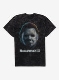 Halloween II Michael Myers Face Mask Mineral Wash T Shirt T Shirt Trending US Esports Vibe