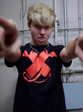 XPLR By Sam And Colby Devil Logo T Shirt Hot Topic Exclusive T Shirt US Market