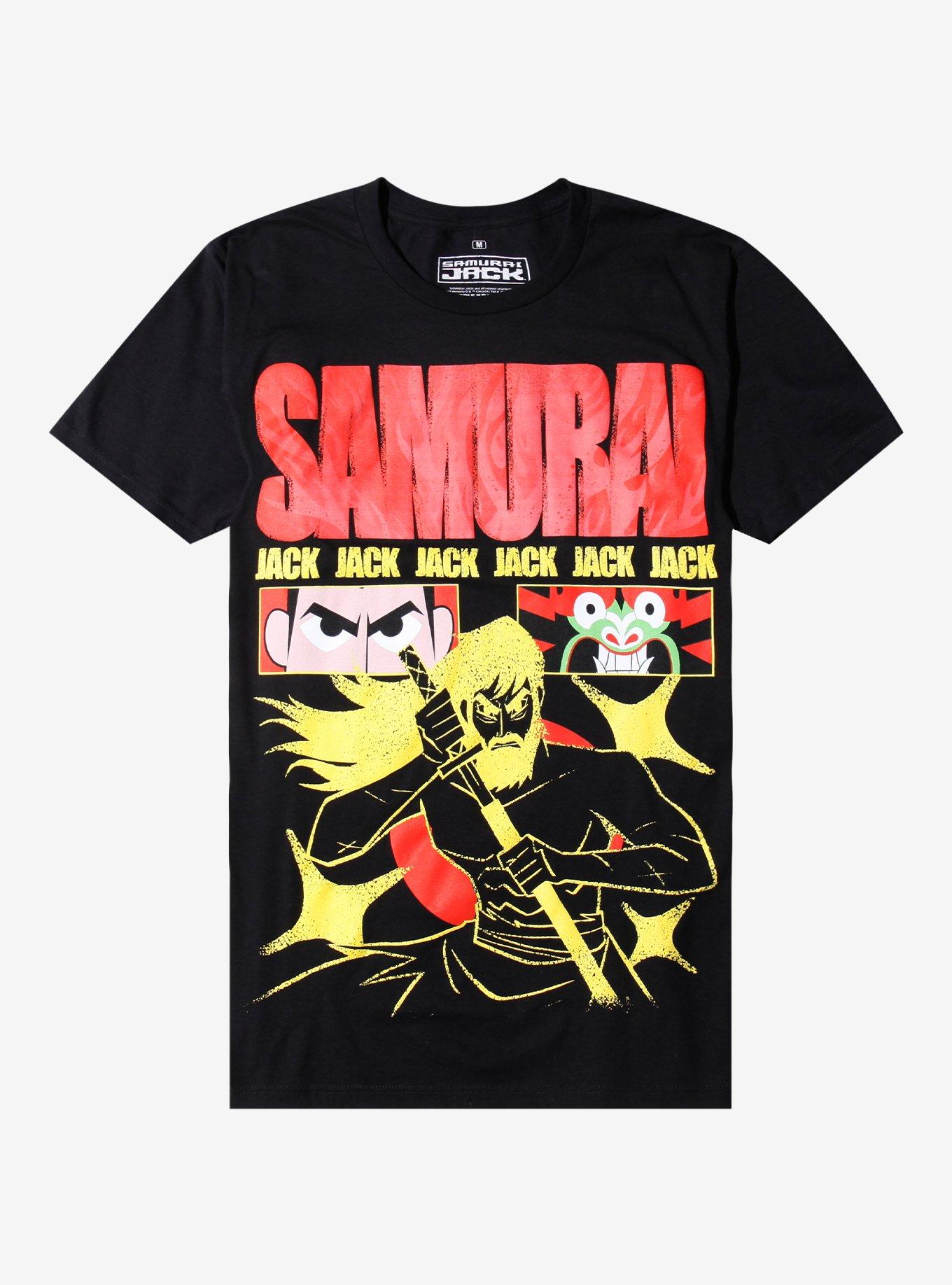 Samurai Jack Characters T Shirt T Shirt Viral TikTok Esports Vibe