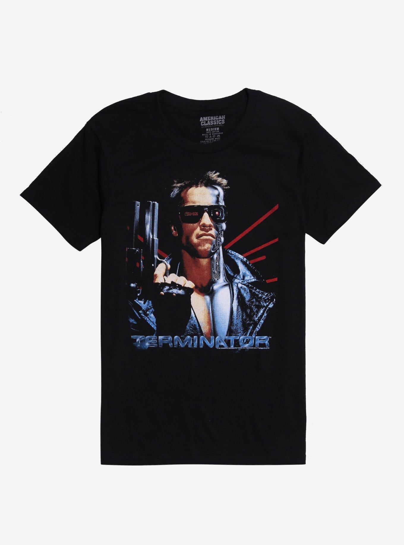 The Terminator Poster T Shirt T Shirt Trending US Graphic Style