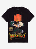 My Hero Academia Bakugo Name Portrait Boyfriend Fit Girls T Shirt T Shirt Premium Print Esports Vibe