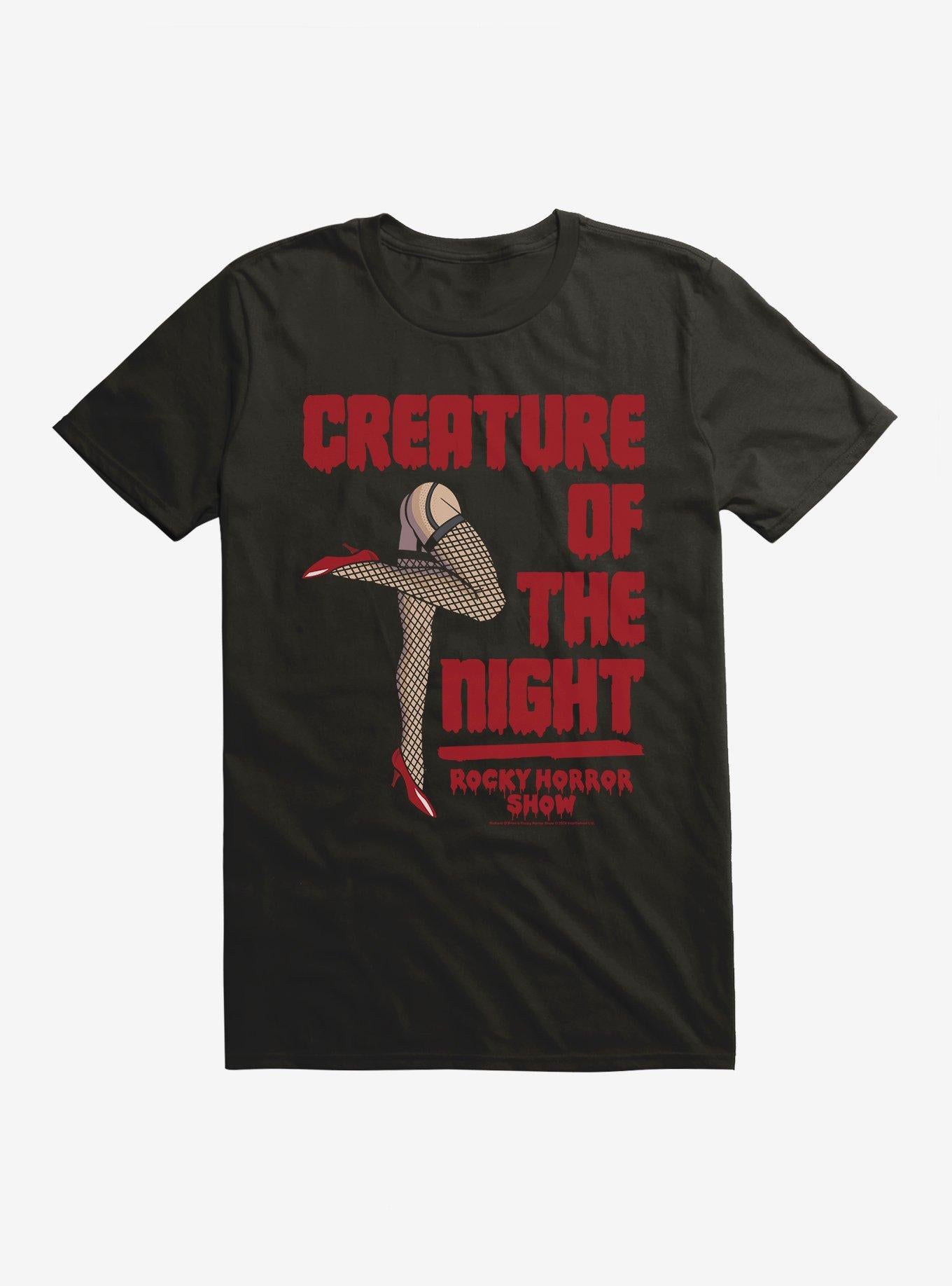 The Rocky Horror Show Creature Of The Night T Shirt T Shirt High Search Demand Gift Ready