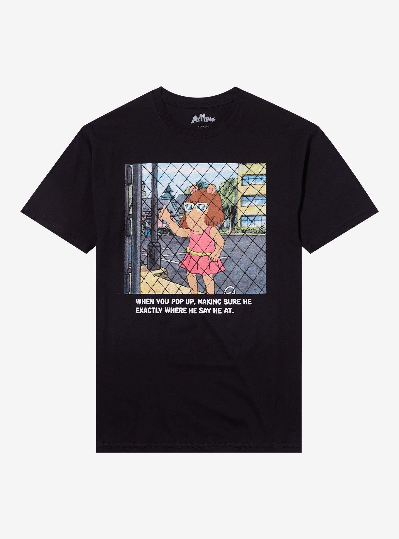 Arthur DW Meme T Shirt T Shirt High Search Demand Urban Look