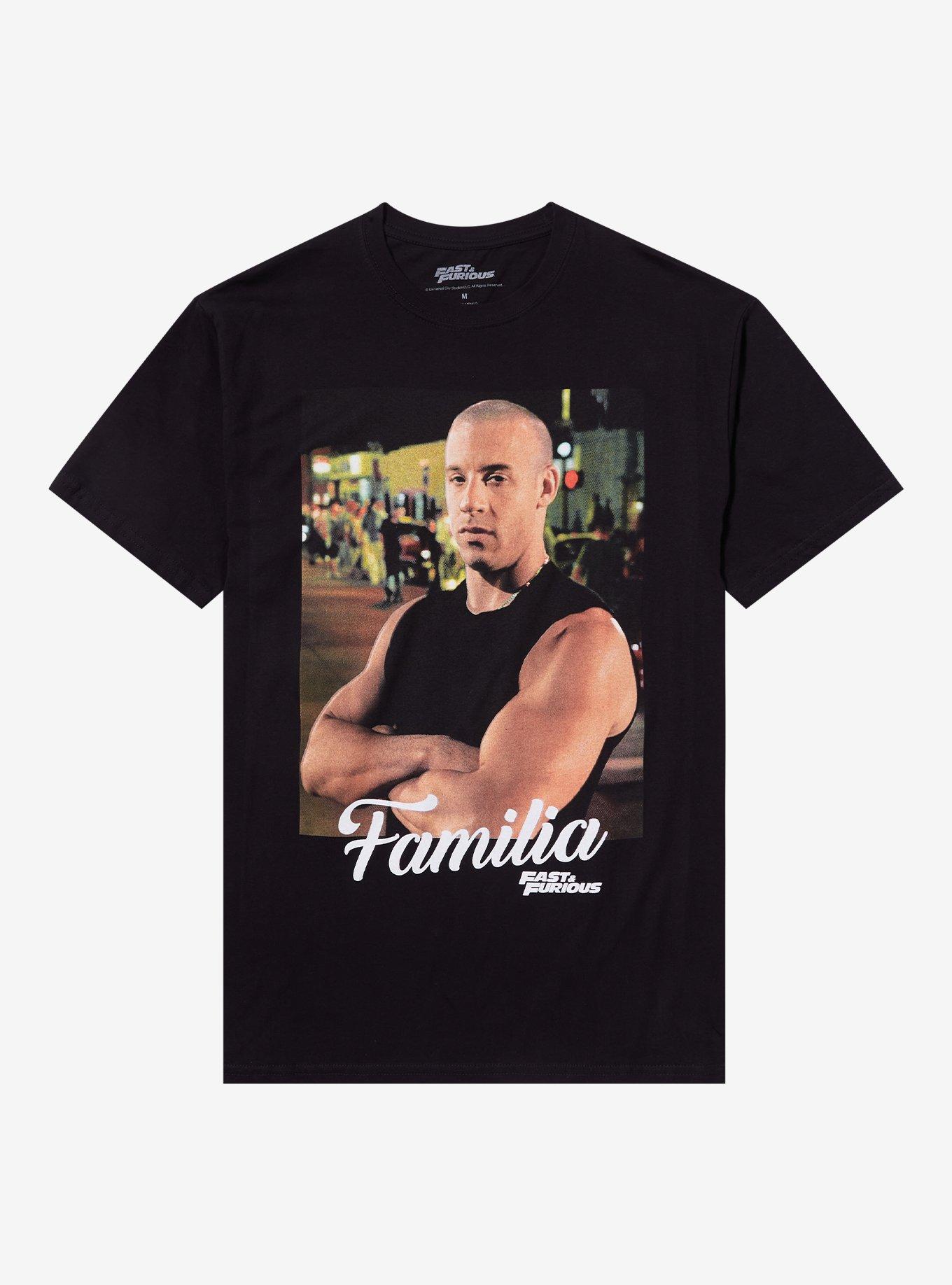 Fast And The Furious Dom Familia T Shirt T Shirt Premium Print Daily Wear
