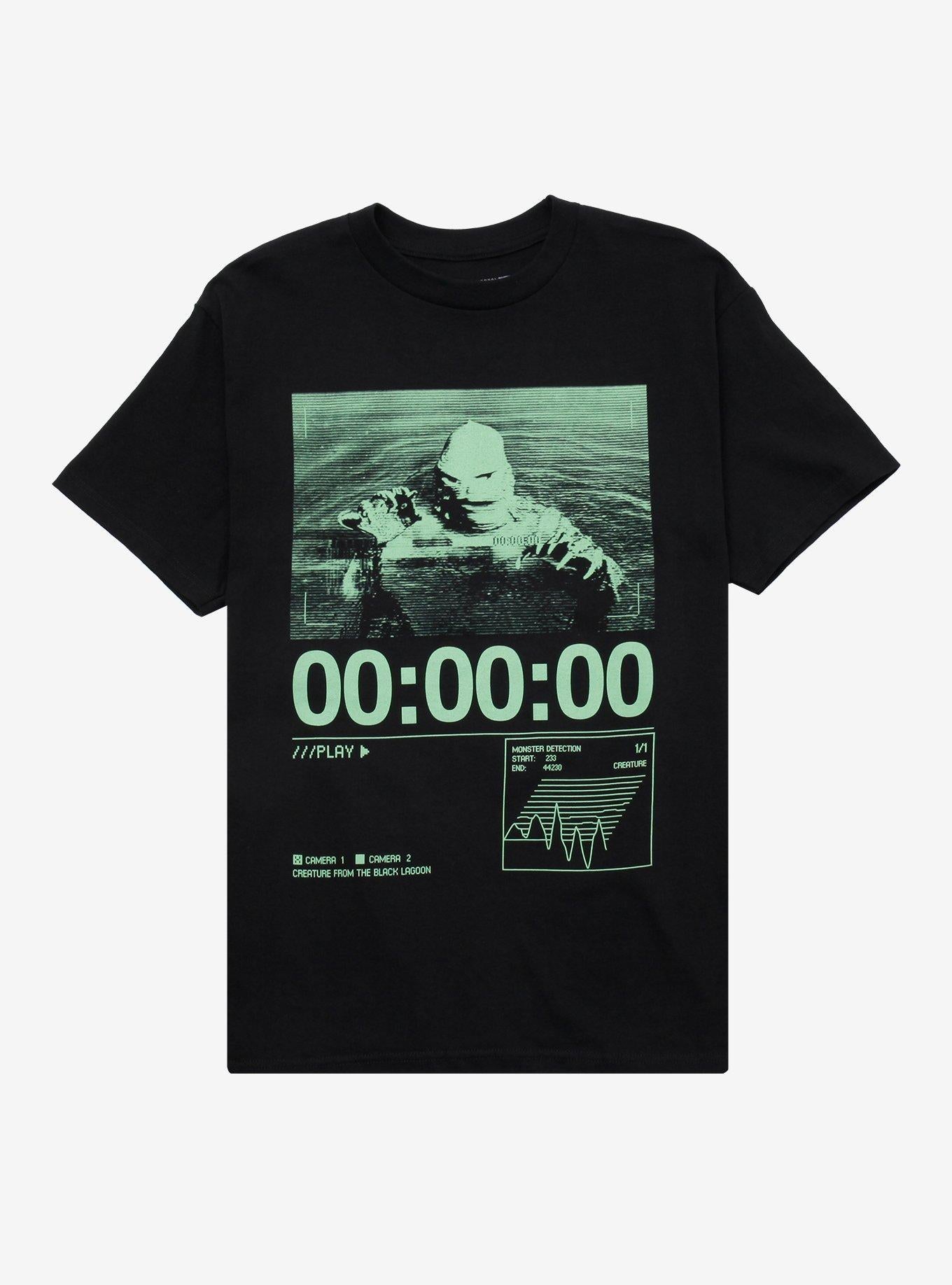 Monsters Creature From The Black Lagoon Sonar T Shirt T Shirt Comfort Fit Urban Look