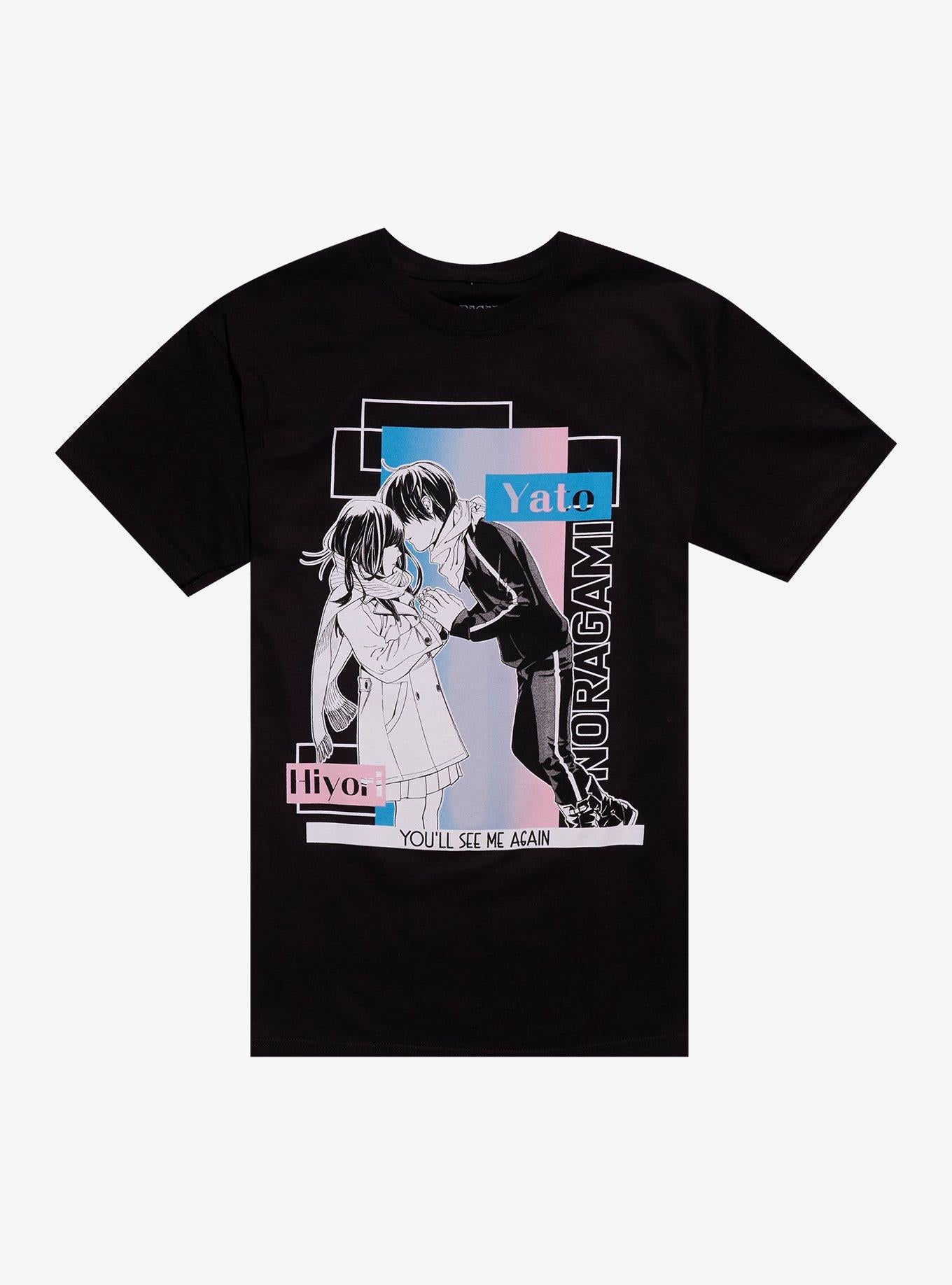 Noragami Manga Art Yato Hiyori T Shirt T Shirt Comfort Fit Esports Vibe