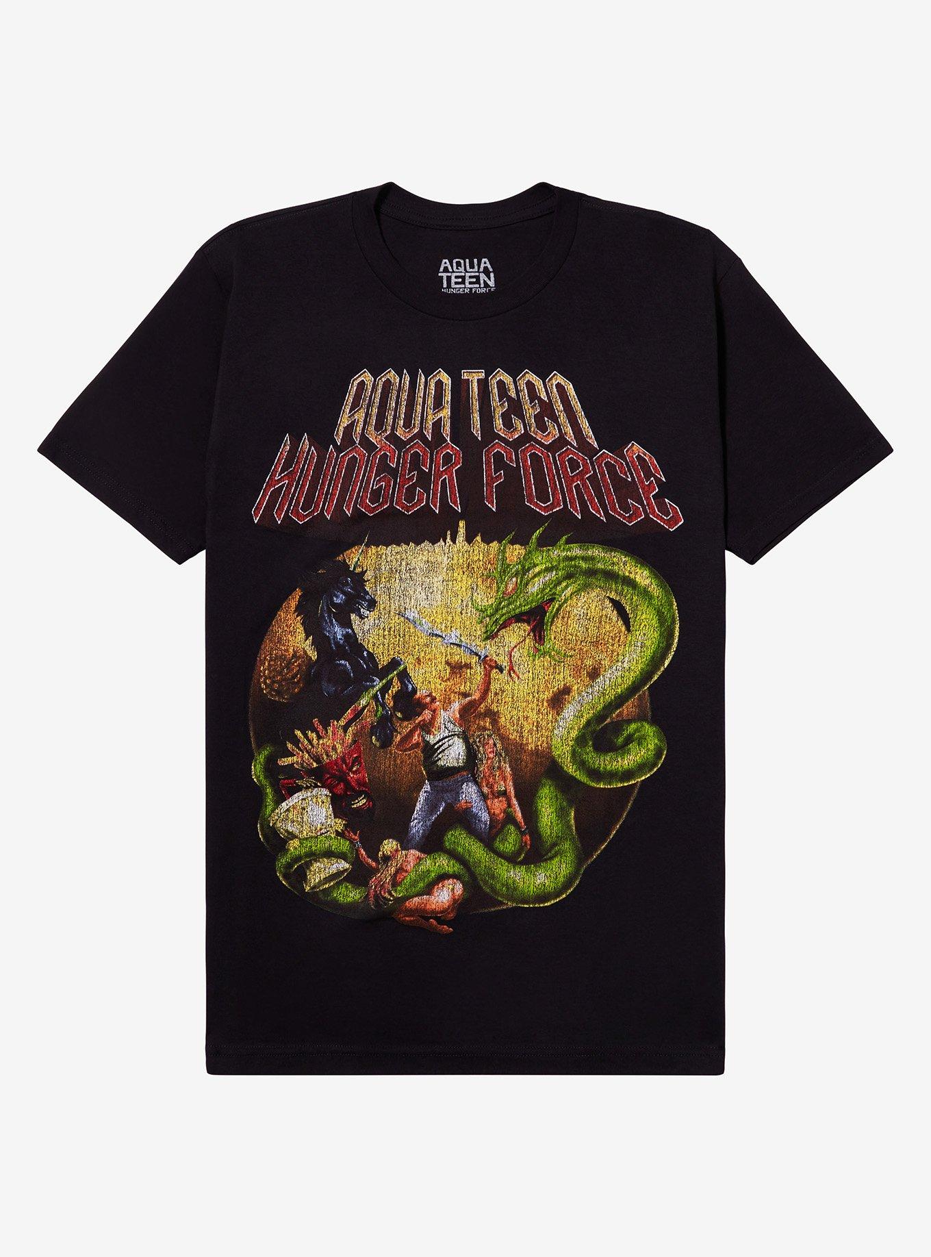Aqua Teen Hunger Force Metal Poster T Shirt T Shirt Premium Print Urban Look