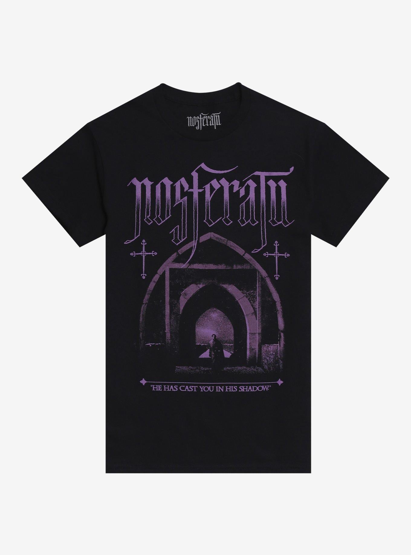 Nosferatu He Has Cast You In His Shadow T Shirt T Shirt Premium Print Gamer Style