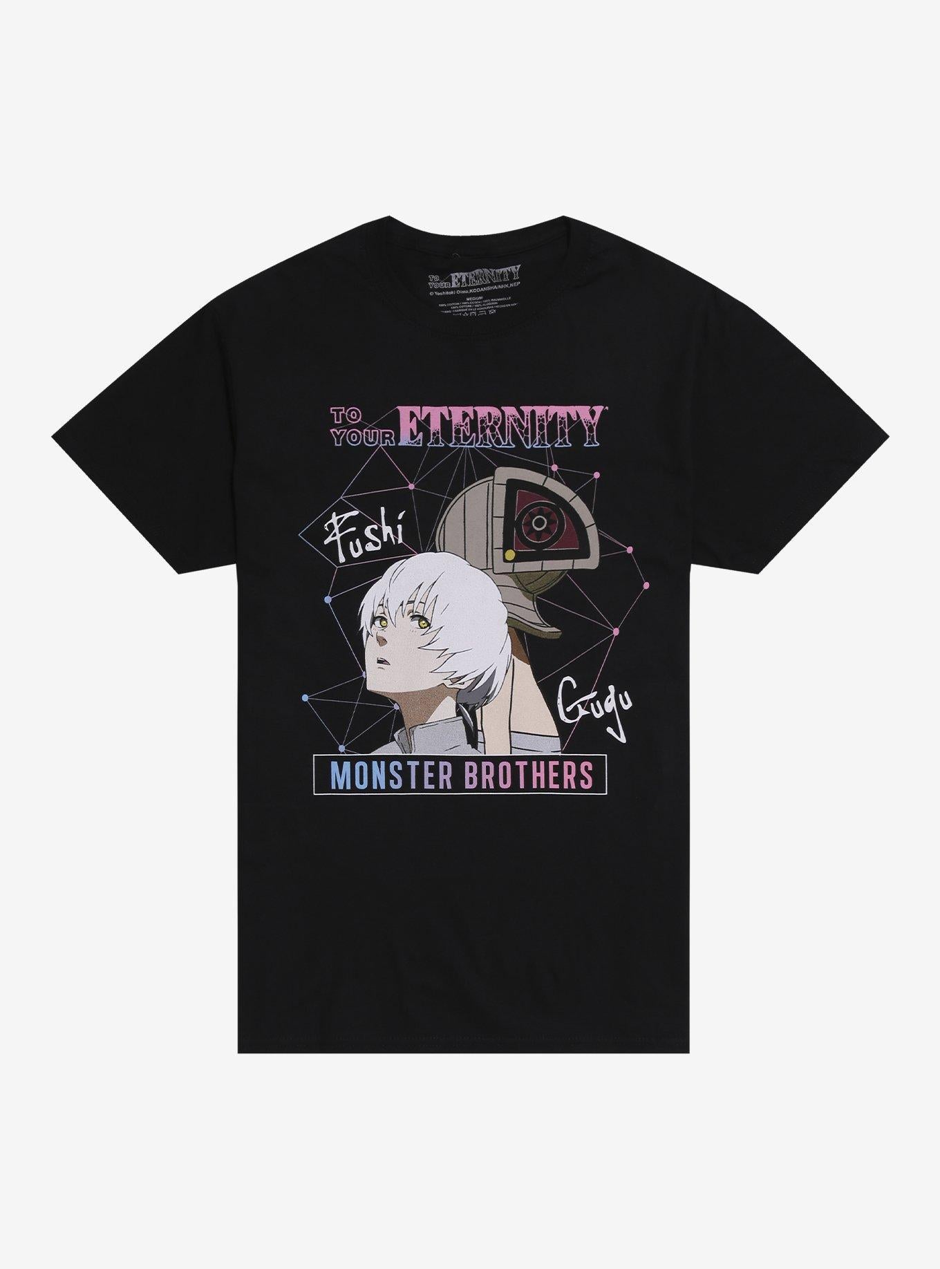 To Your Eternity Monster Brothers T Shirt T Shirt High Search Demand Modern Aesthetic