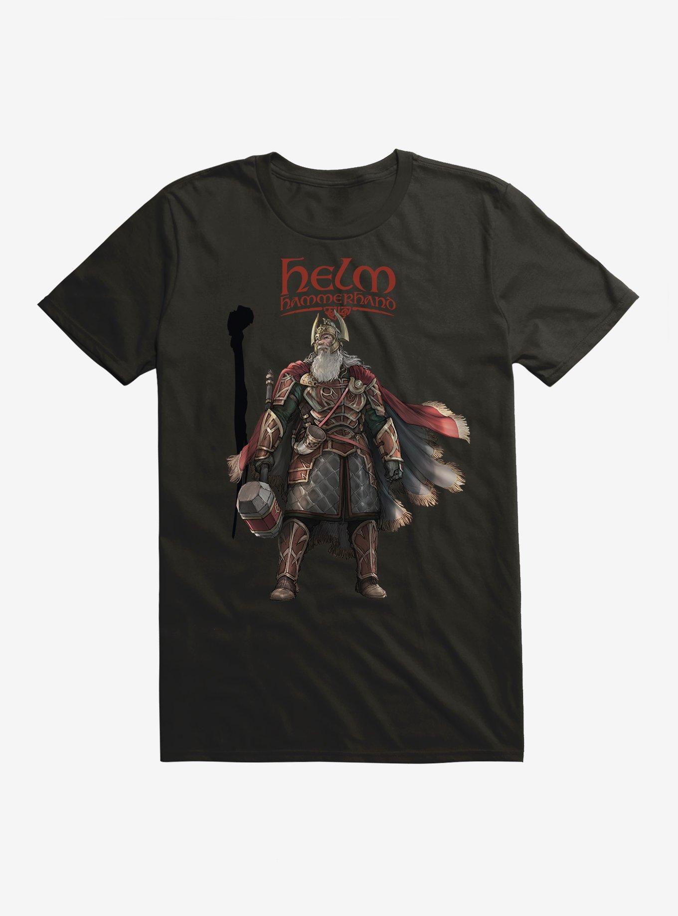 The Lord The Rings The War The Rohirrim Helm Hammerhand T Shirt T Shirt Viral TikTok Esports Vibe