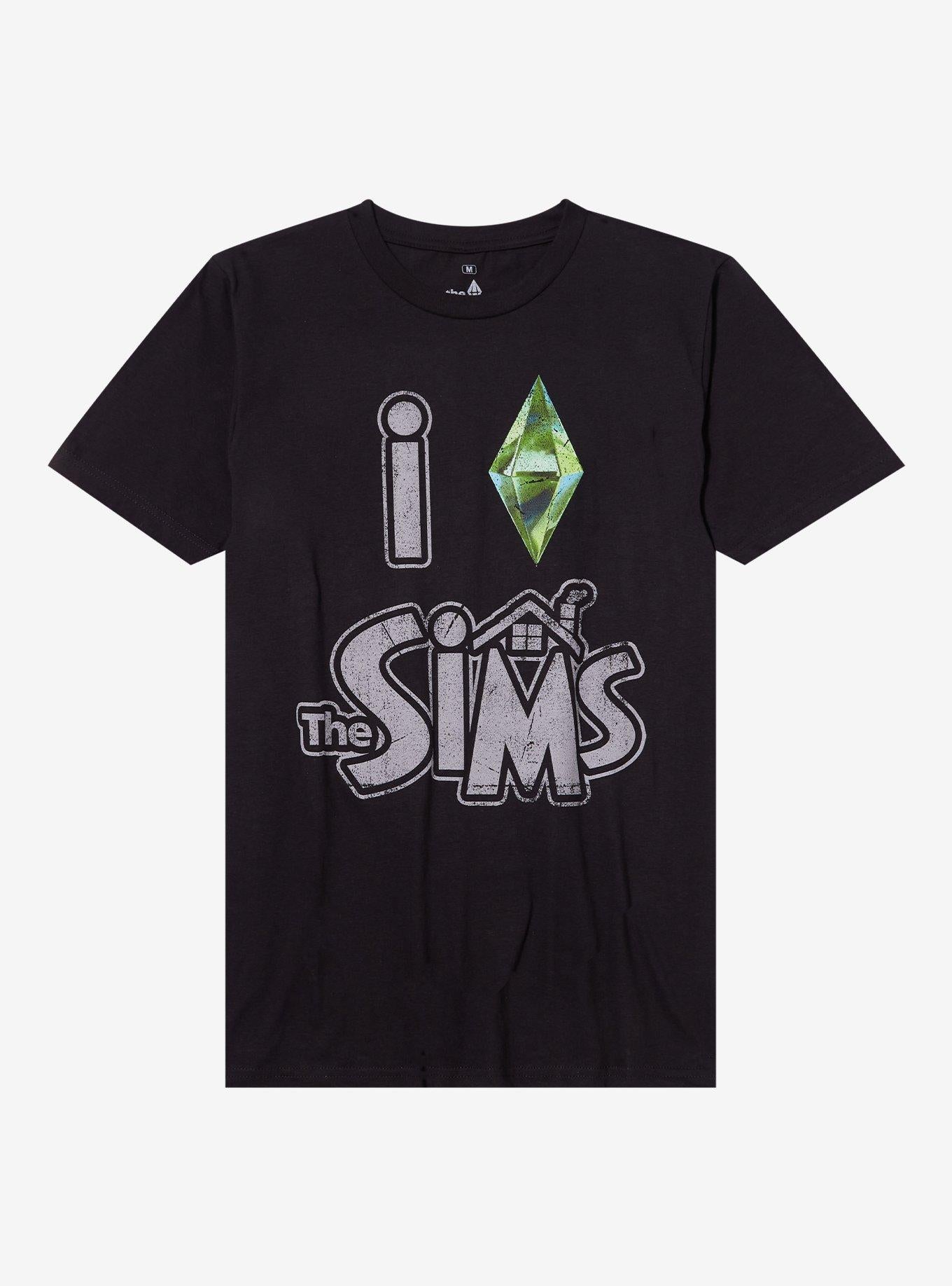 I Heart The Sims Relaxed Fit Girls T Shirt T Shirt High Search Demand Daily Wear