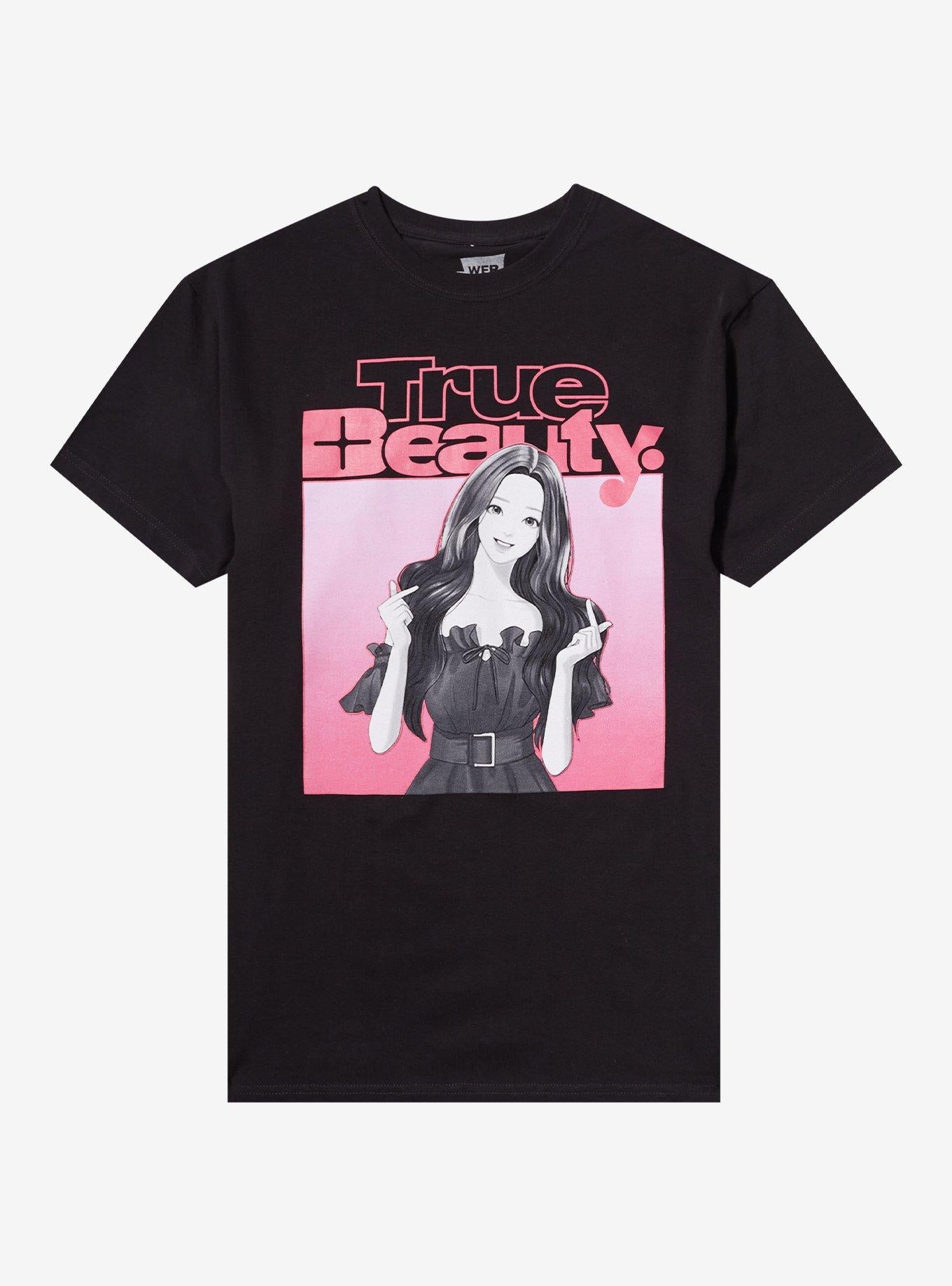 WEBTOON True Beauty Jugyeong T Shirt T Shirt High Search Demand Bold Graphic