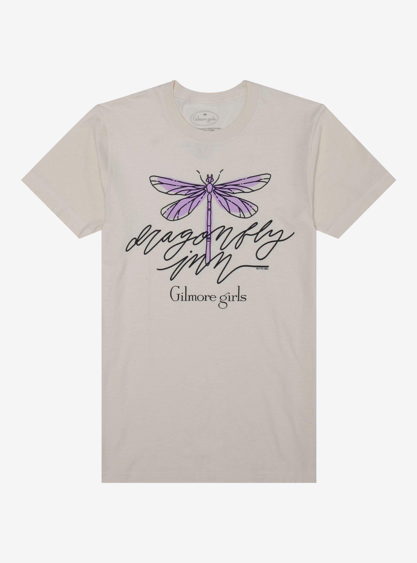 Gilmore Girls Dragonfly Inn Boyfriend Fit Girls T Shirt T Shirt High Search Demand Bold Graphic