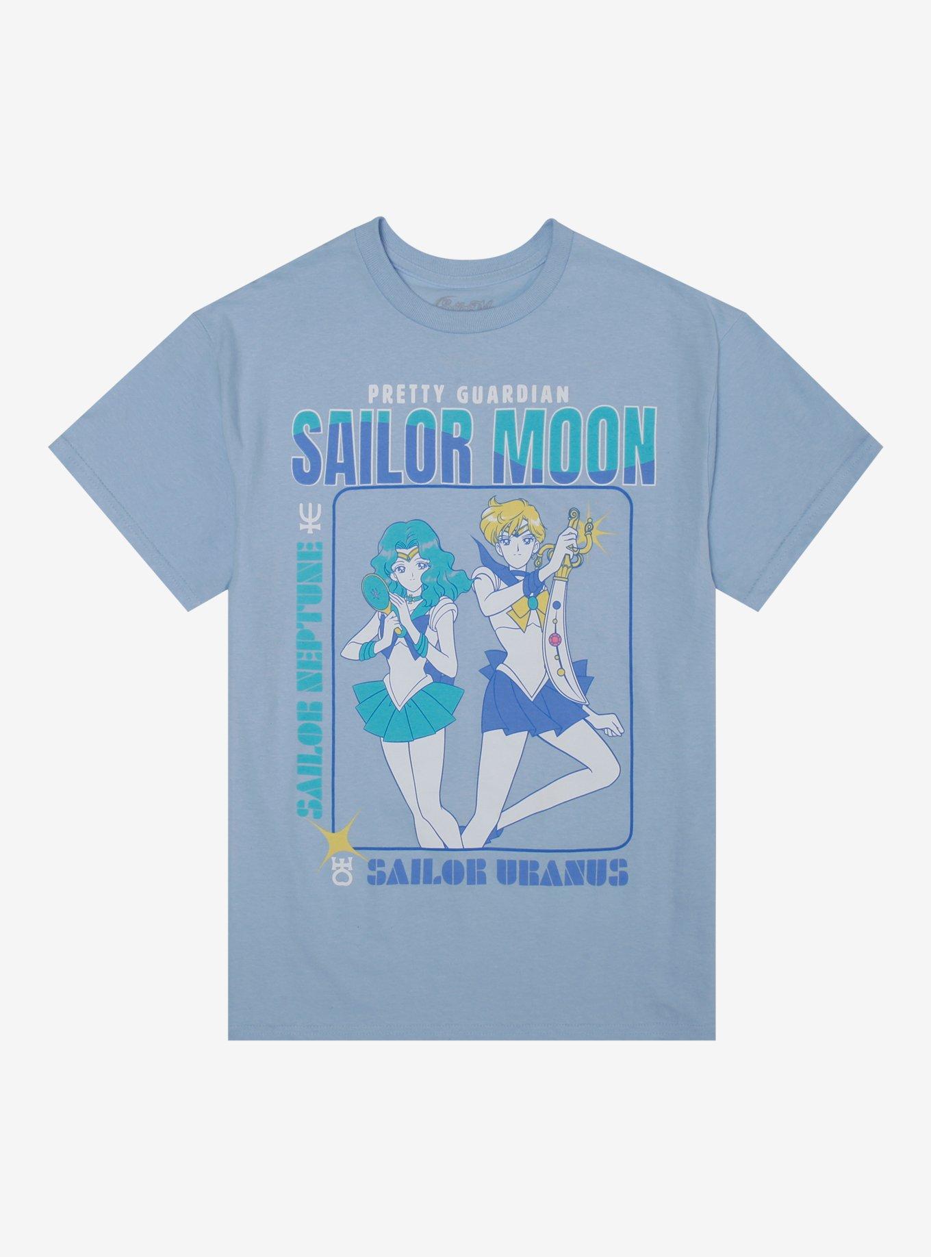 Pretty Guardian Sailor Moon Sailor Neptune Sailor Uranus Boyfriend Fit Girls T Shirt T Shirt High Search Demand
