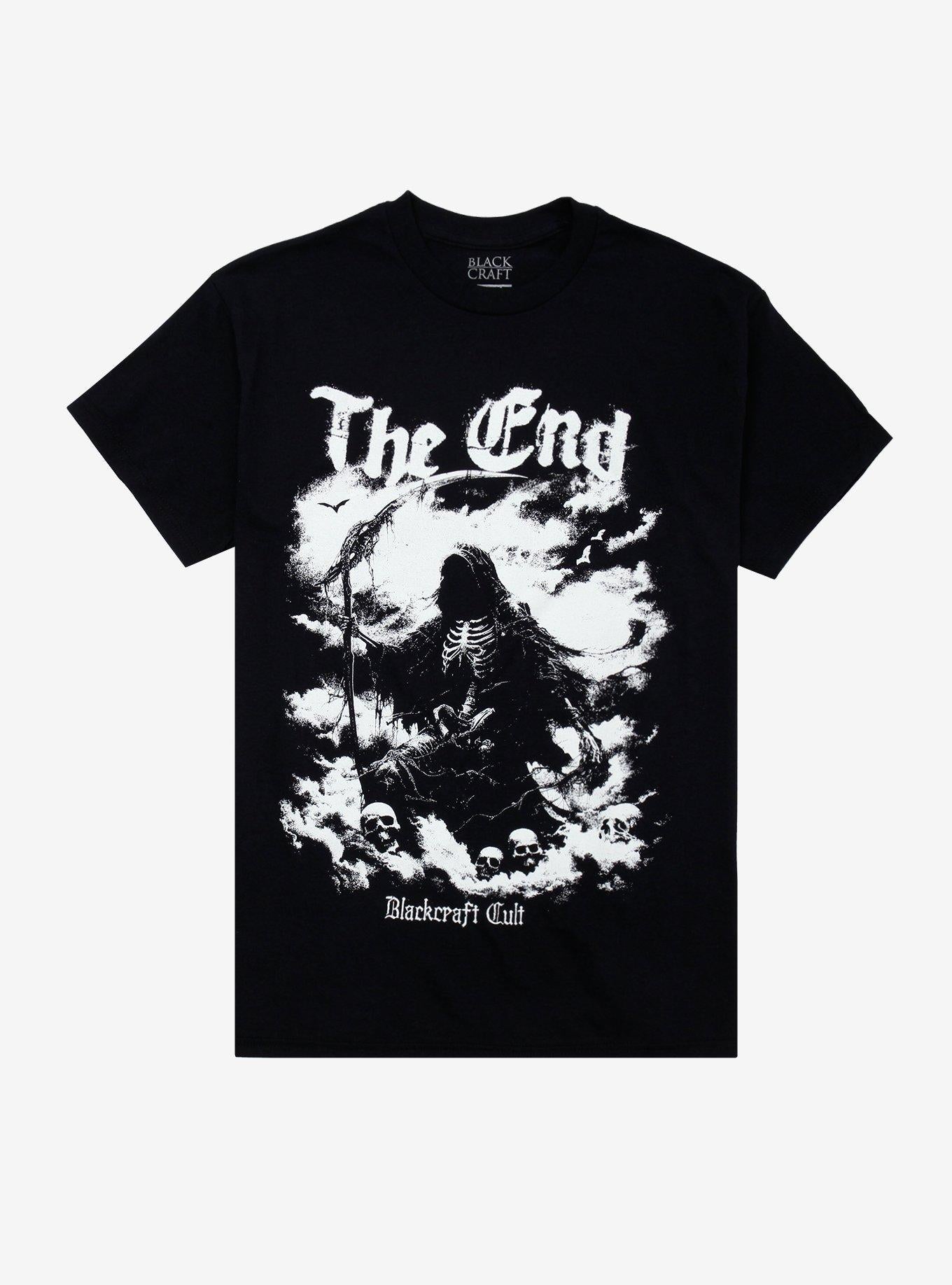 BlackCraft The End Grim Reaper T Shirt T Shirt Comfort Fit Gift Ready