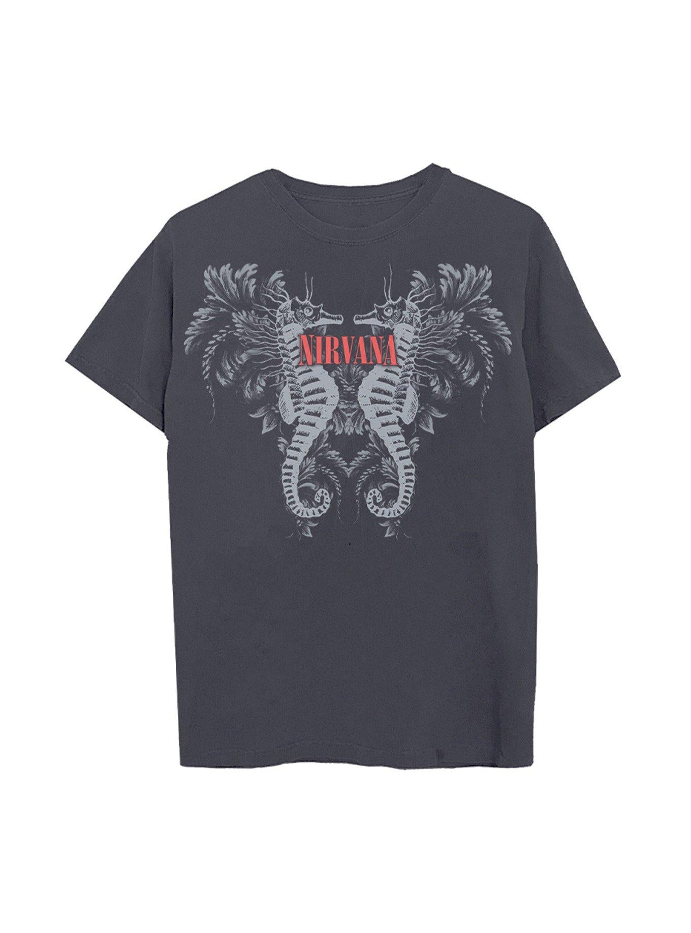 Nirvana Seahorses T Shirt T Shirt Clean Design