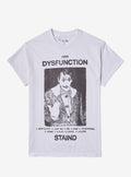 Stained Dysfunction Boyfriend Fit Girls T Shirt T Shirt Streetwear Style Modern Aesthetic