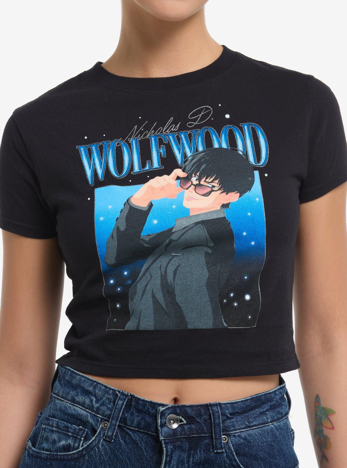 Trigun Stampede Nicholas Wolfwood Girls Baby T Shirt T Shirt Comfort Fit Gift Ready