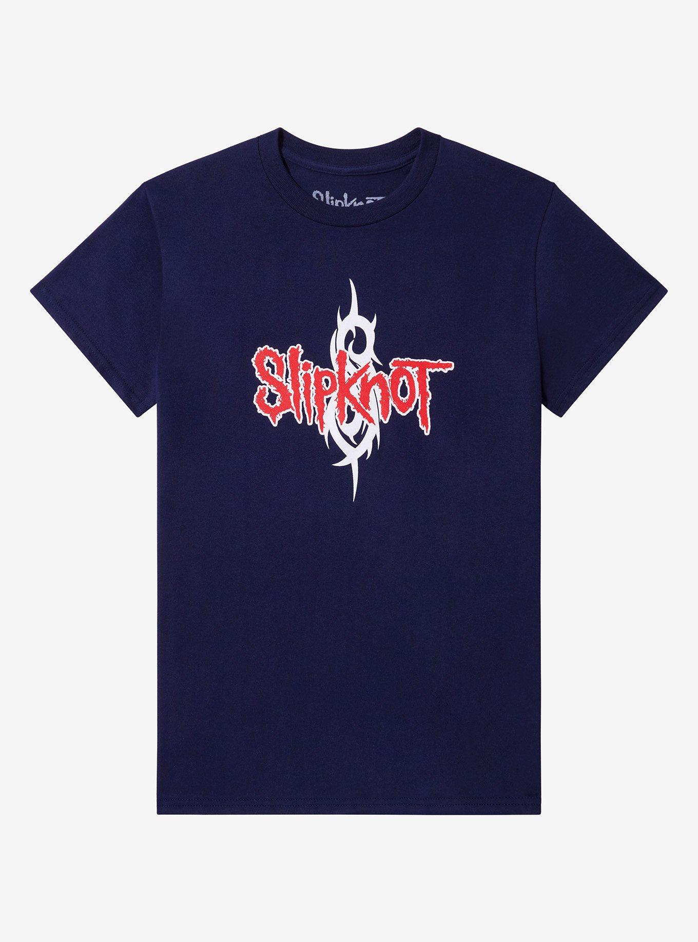Slipknot Logo Barcode Boyfriend Fit Girls T Shirt T Shirt Comfort Fit Gift Ready