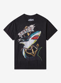 Jaws Tattoo Print T Shirt T Shirt Comfort Fit Graphic Style