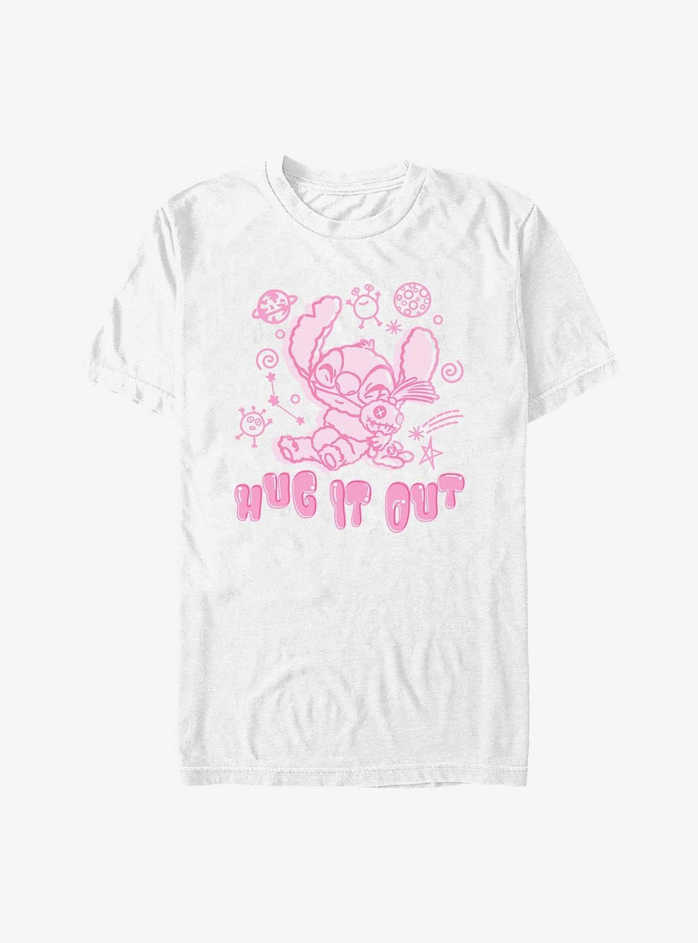Lilo Stitch Hug It Out T Shirt T Shirt Premium Print Daily Wear