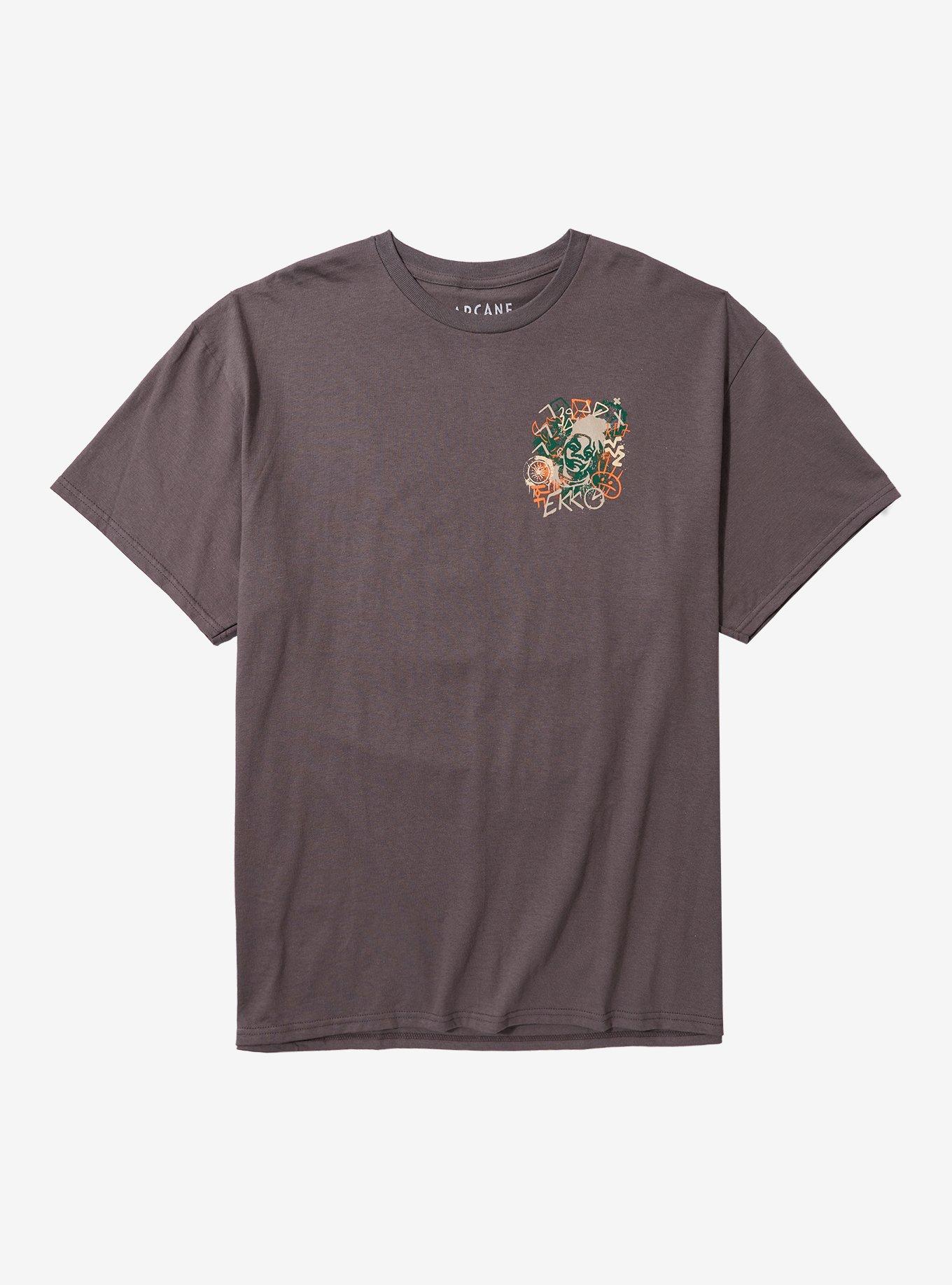 Arcane Ekko Double Sided T Shirt T Shirt Comfort Fit Daily Wear