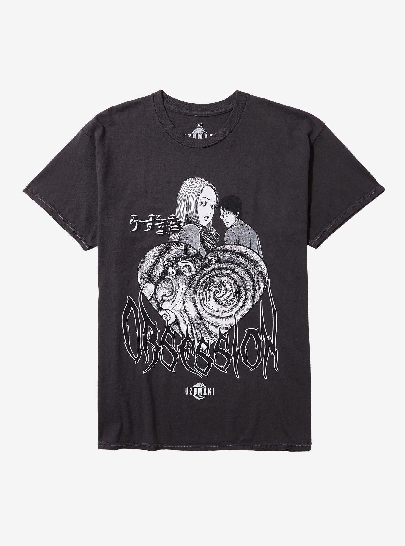 Junji Ito Uzumaki Obsession T Shirt T Shirt High Search Demand Esports Vibe