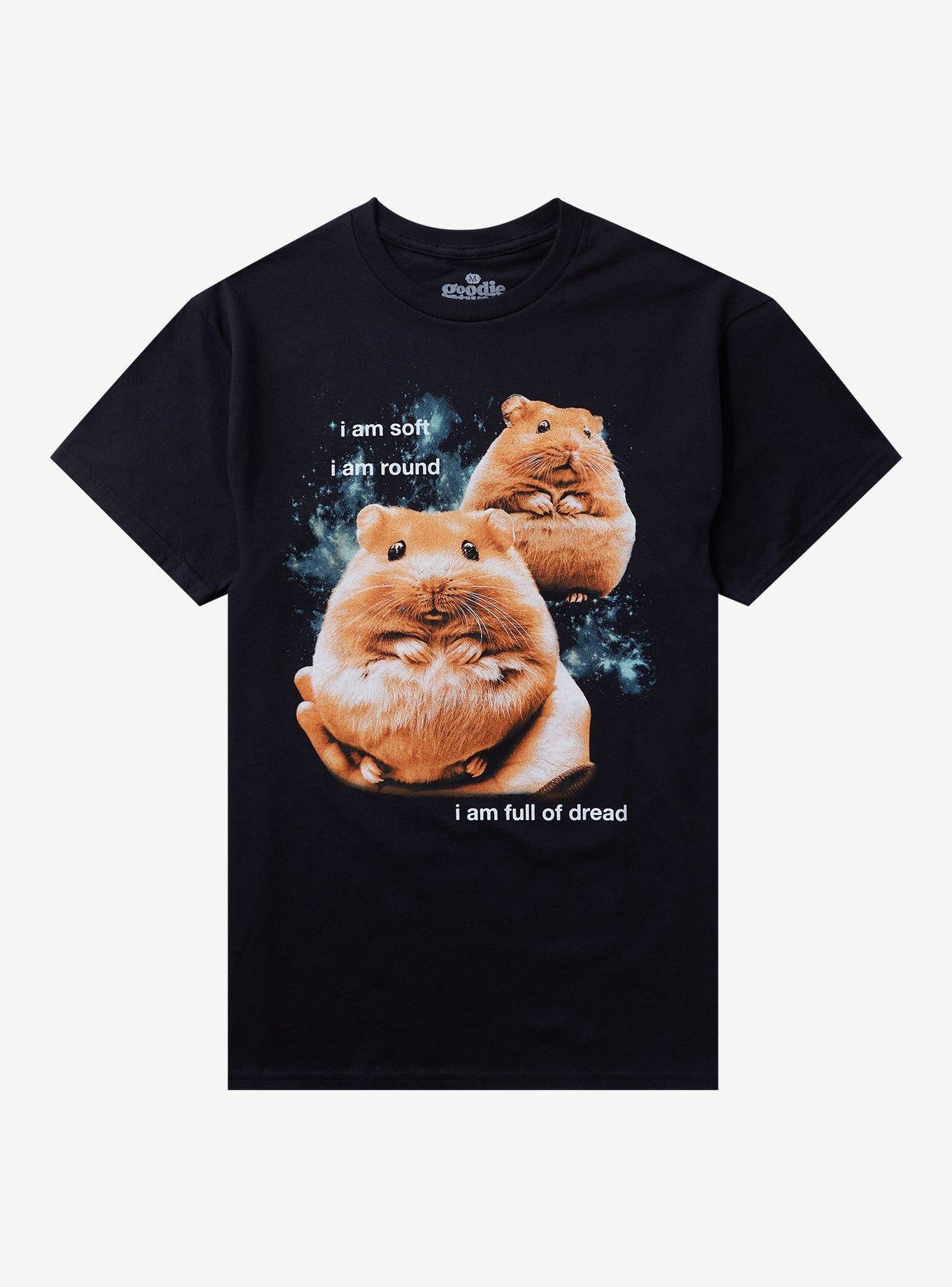 Soft Round Dread Hamster T Shirt By Goodie Two Sleeves T Shirt Premium Print Gamer Style